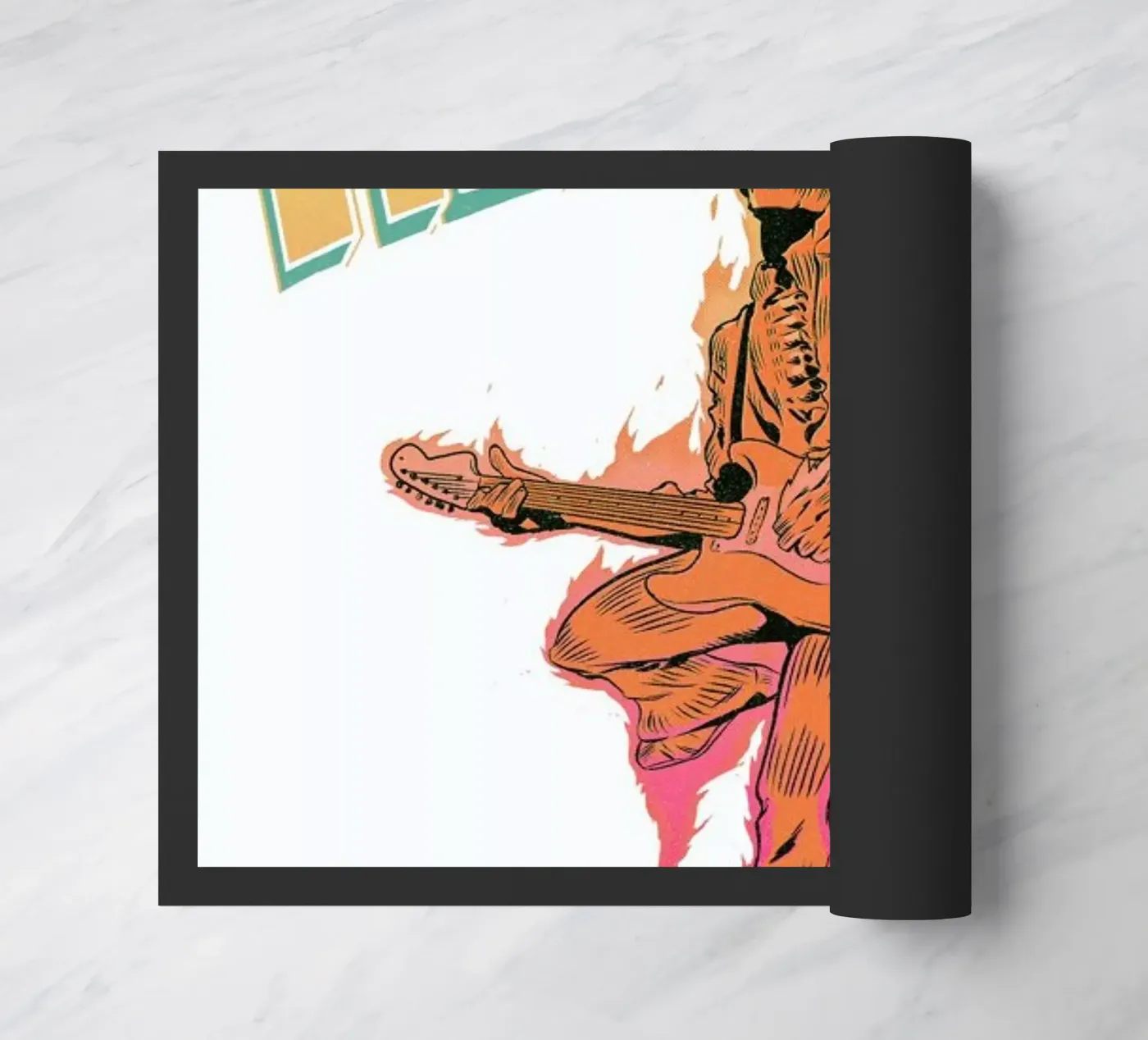 Hendrix Fußmatte von Matheus Lopes Castro