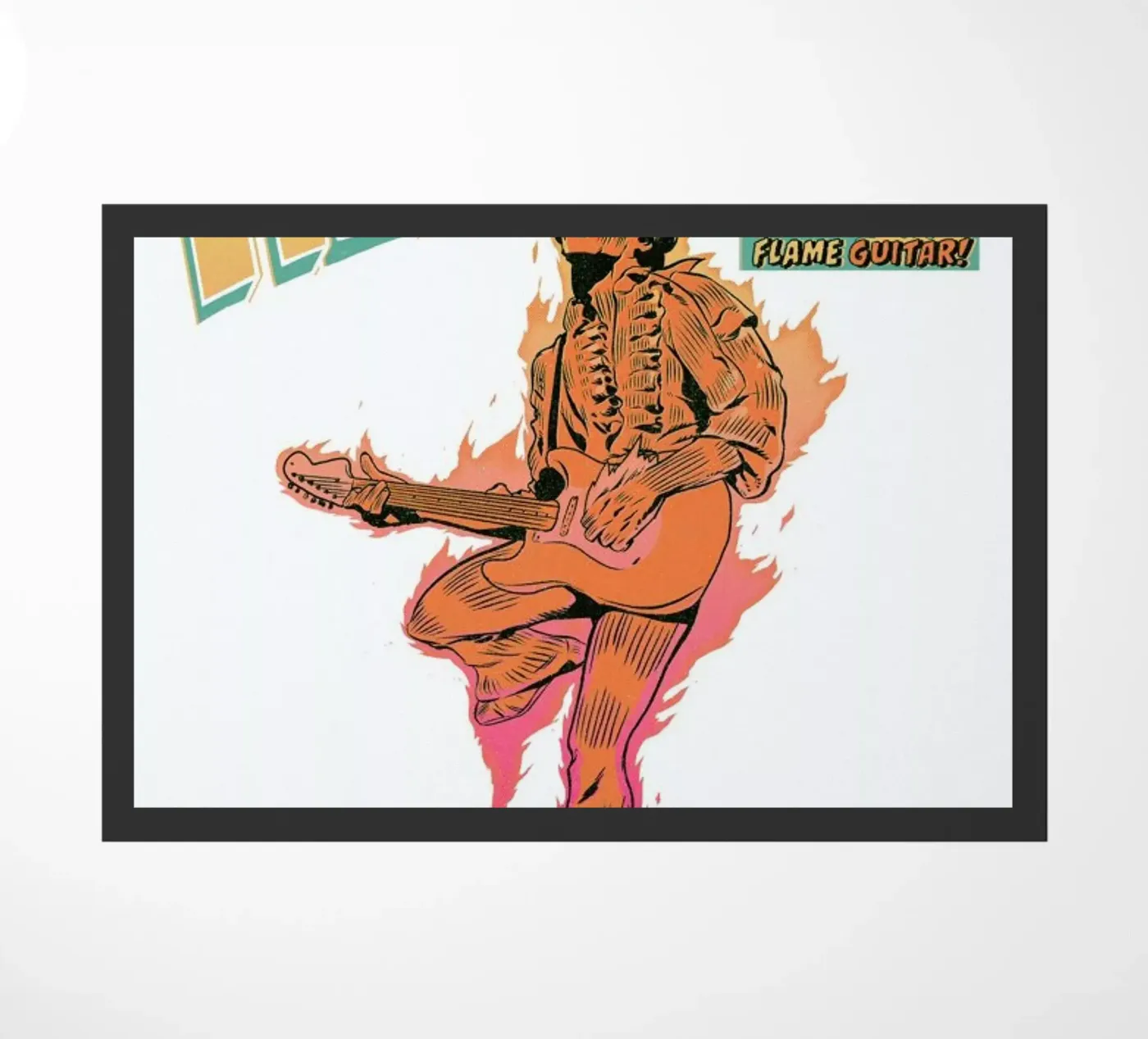 Hendrix Fußmatte von Matheus Lopes Castro