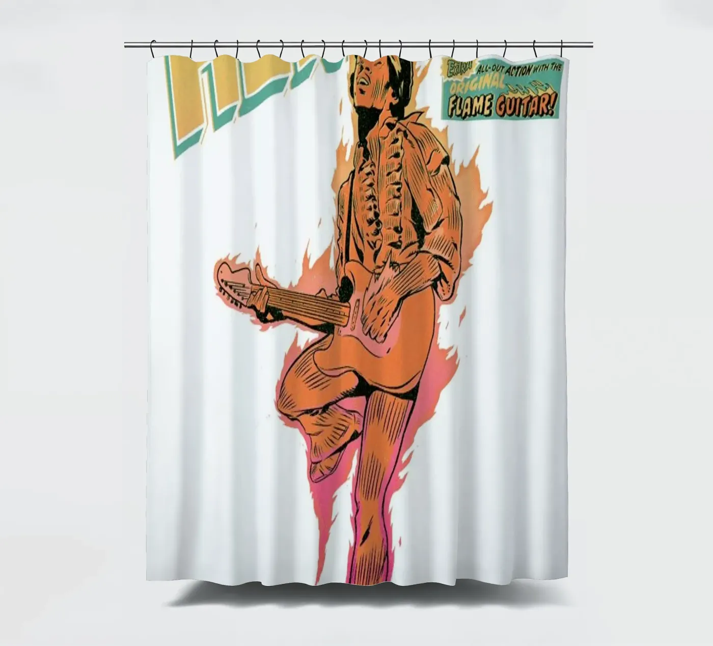 Hendrix Duschvorhang von Matheus Lopes Castro