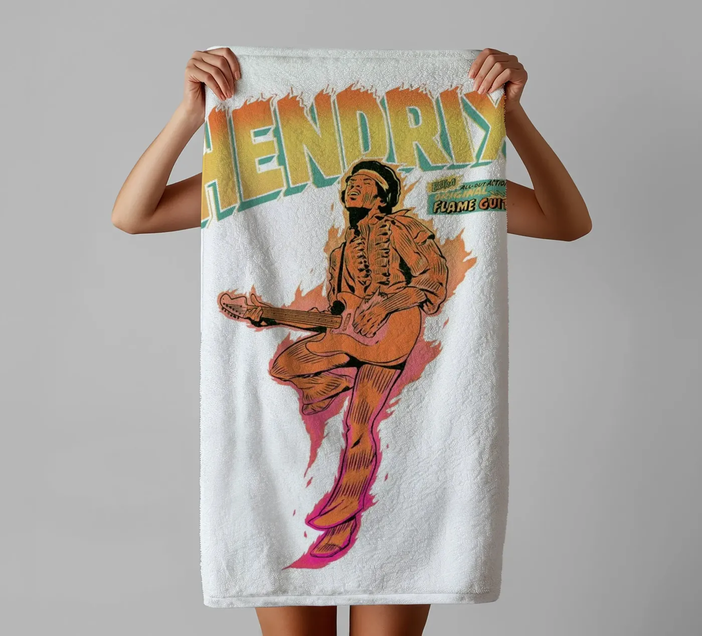 Hendrix badhanddoek van Matheus Lopes Castro