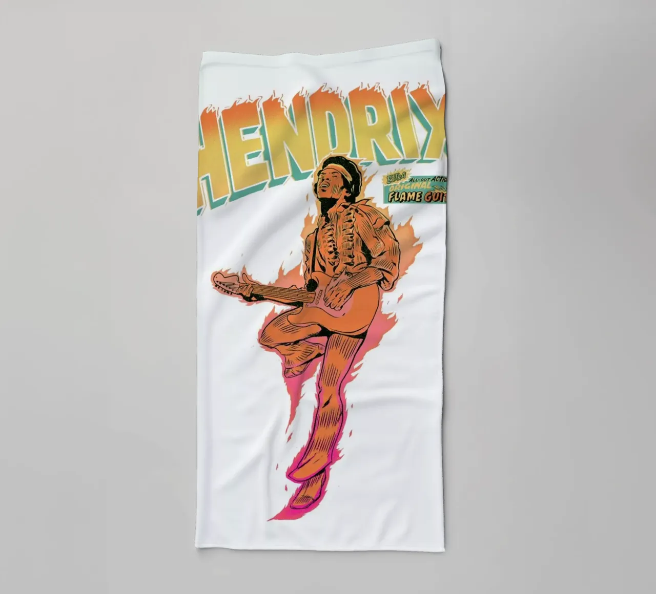 Hendrix Handtuch von Matheus Lopes Castro