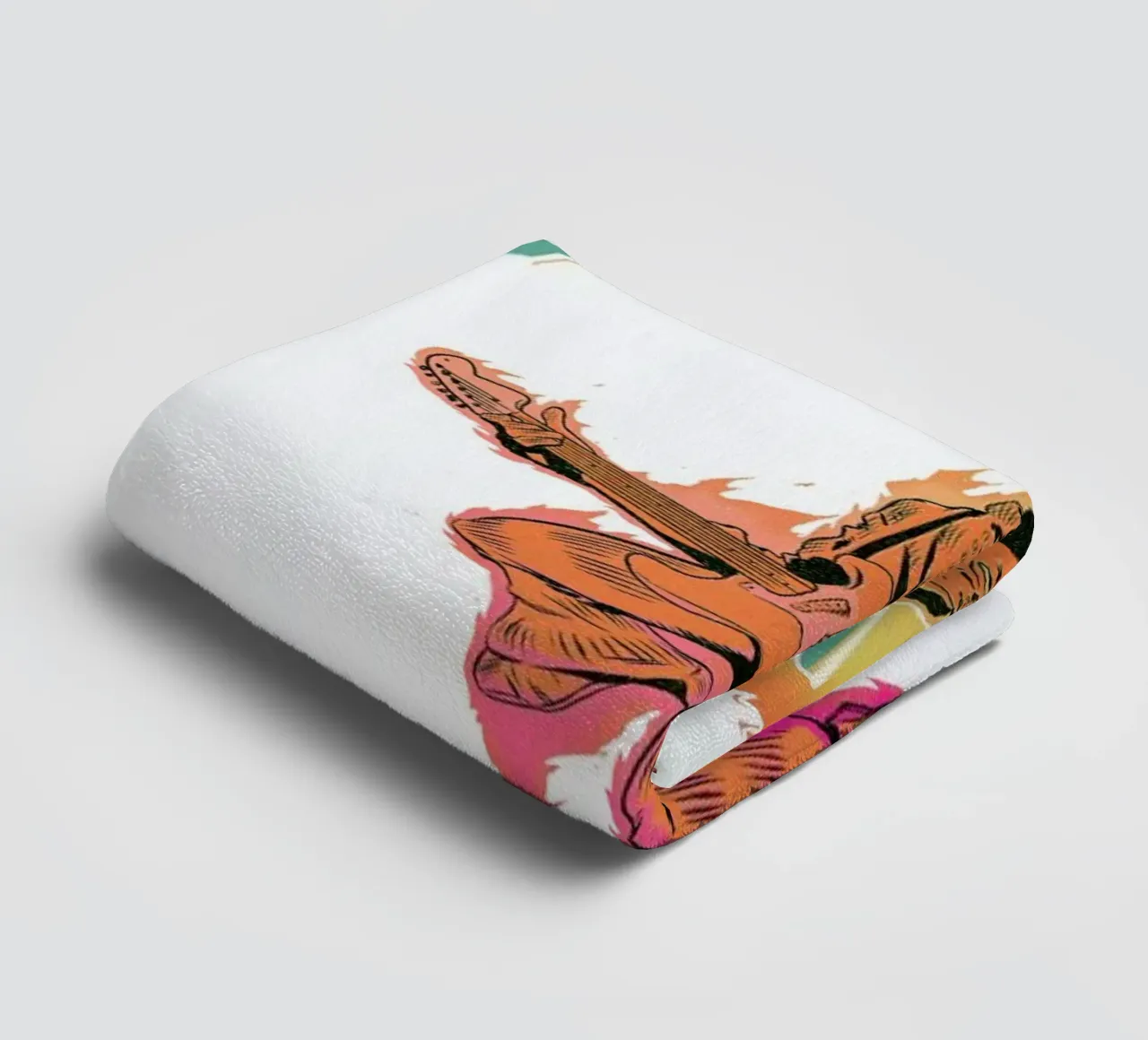 Hendrix Handtuch von Matheus Lopes Castro