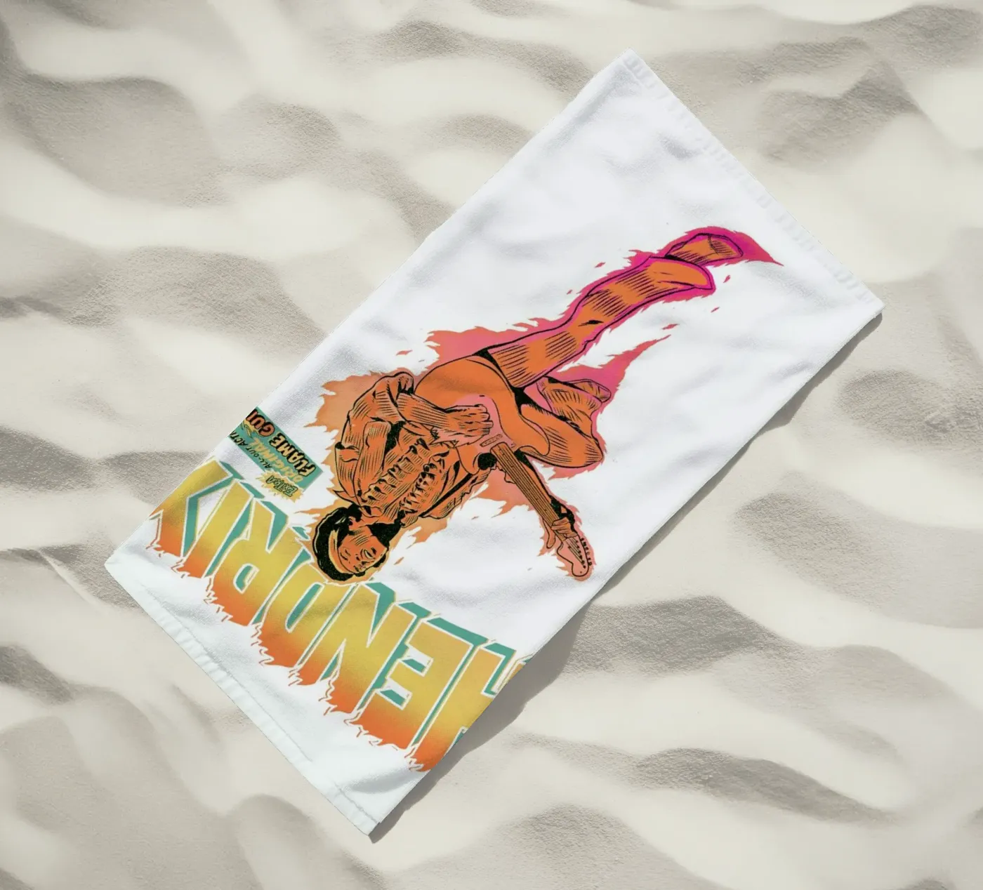 Hendrix strandhanddoek van Matheus Lopes Castro