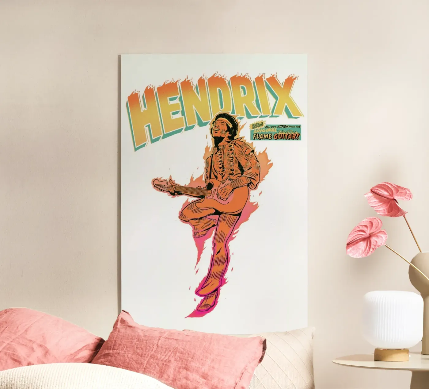 Hendrix Acryl-Glas von Matheus Lopes Castro