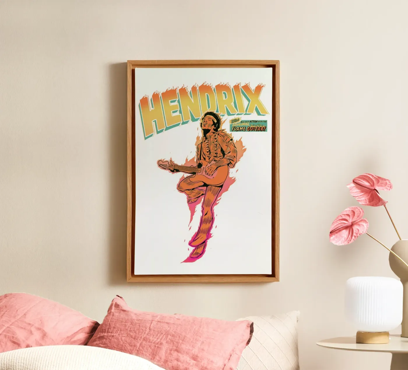 Hendrix toile de Matheus Lopes Castro