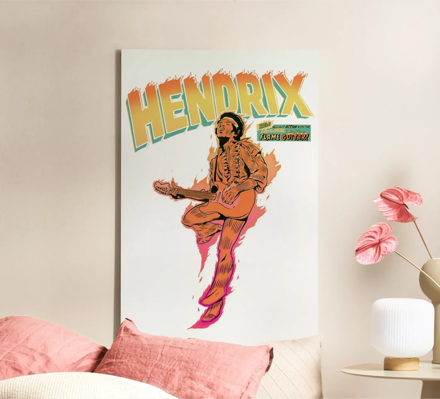 Hendrix canvas by Matheus Lopes Castro