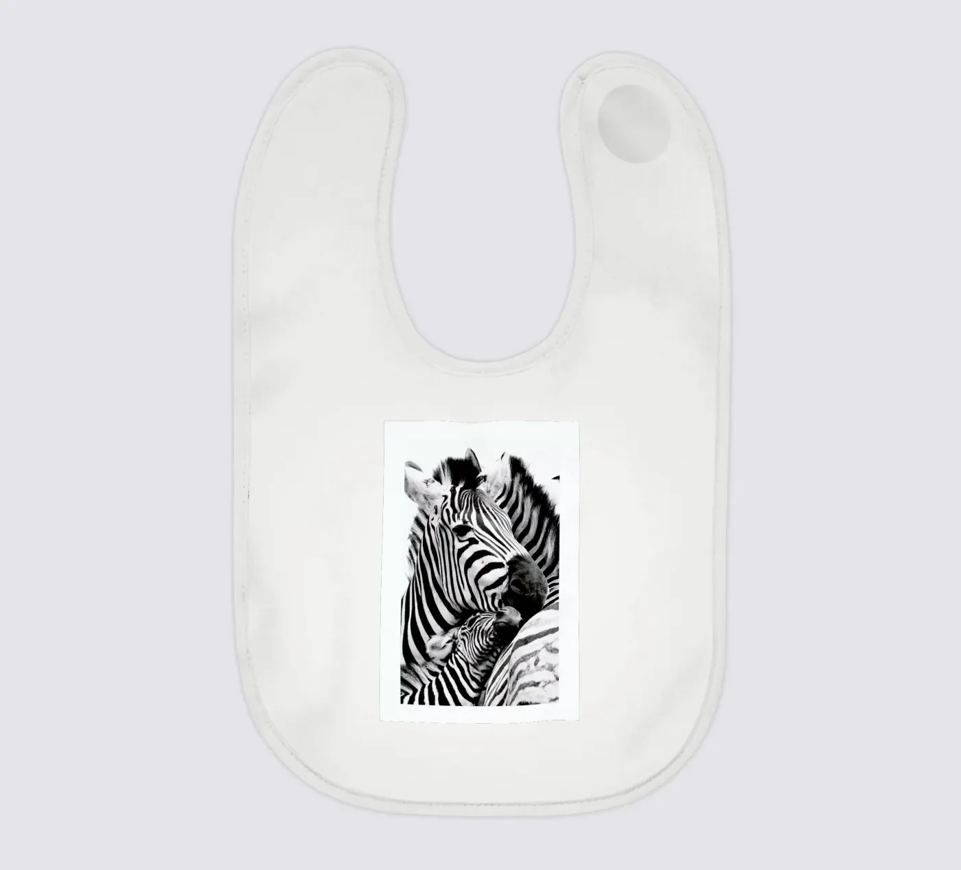 Zebras Babylätzchen von Natural Kingdom