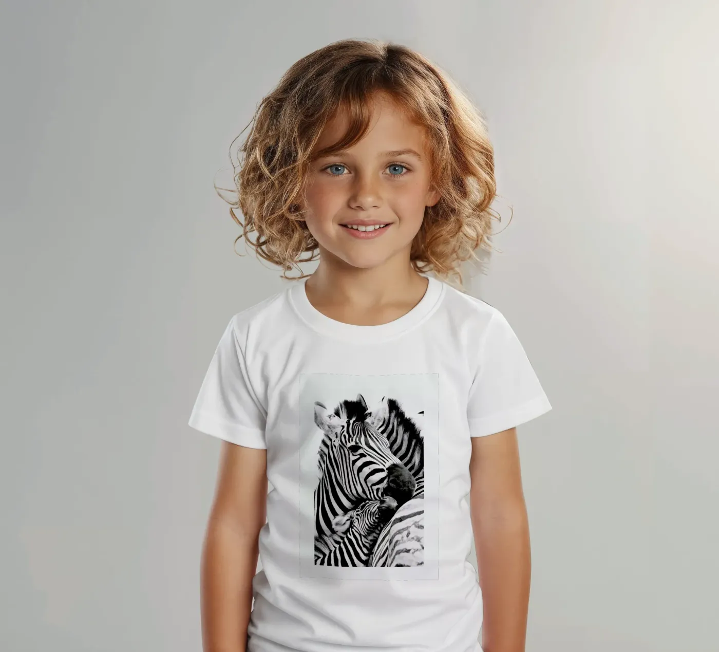 Zebras t-shirt bambini da Natural Kingdom