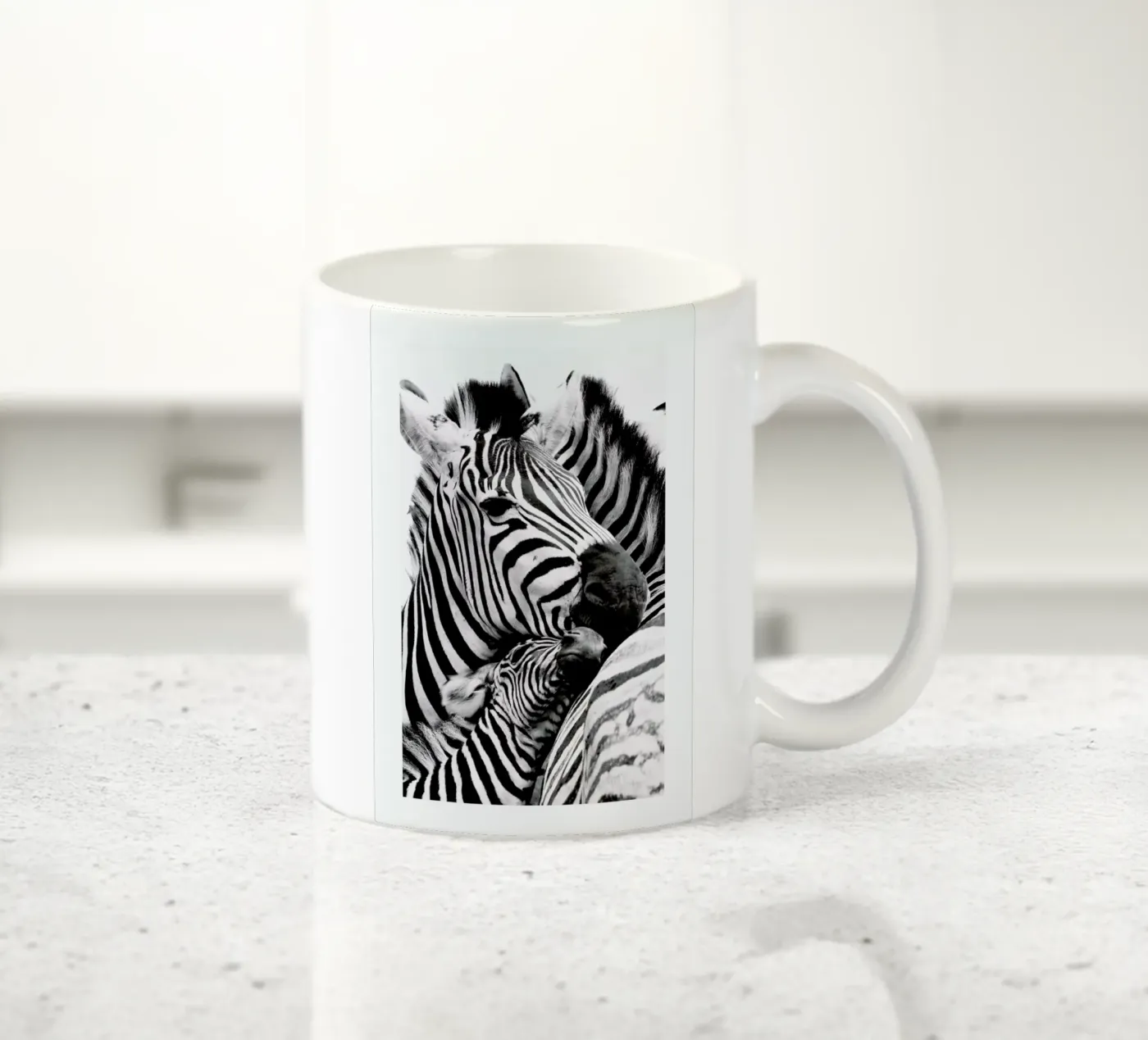Zebras ceramic mug by Natural Kingdom