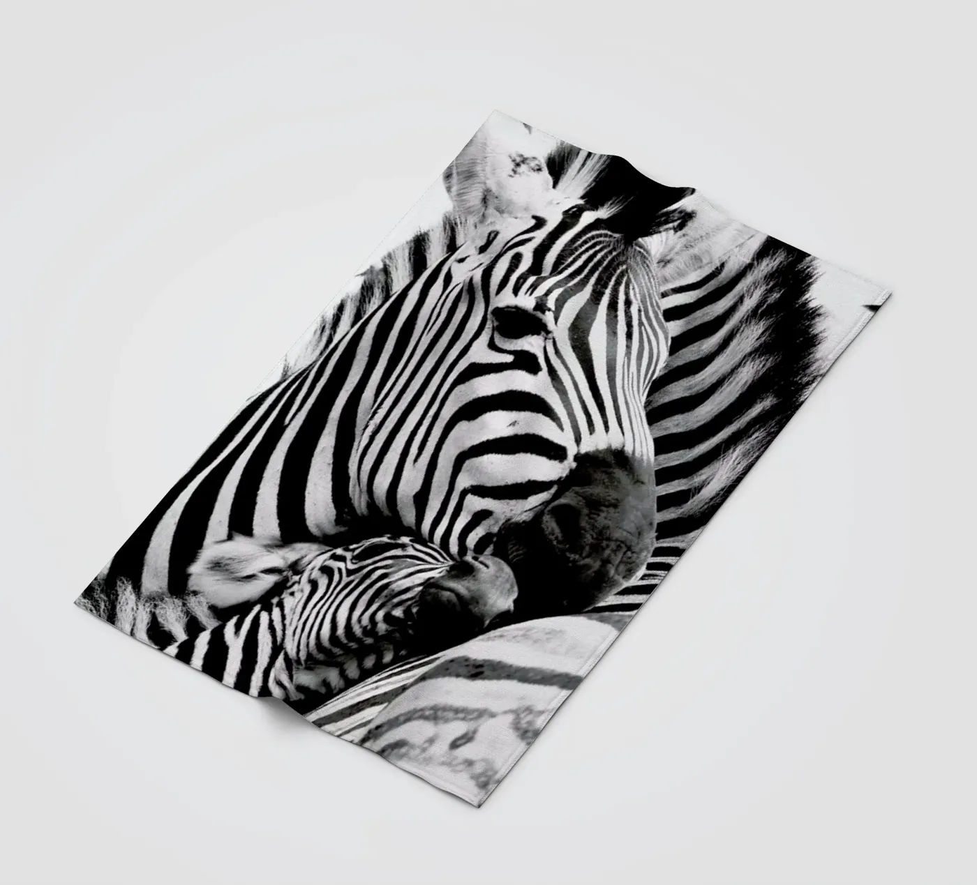 Zebras fleecedeken van Natural Kingdom