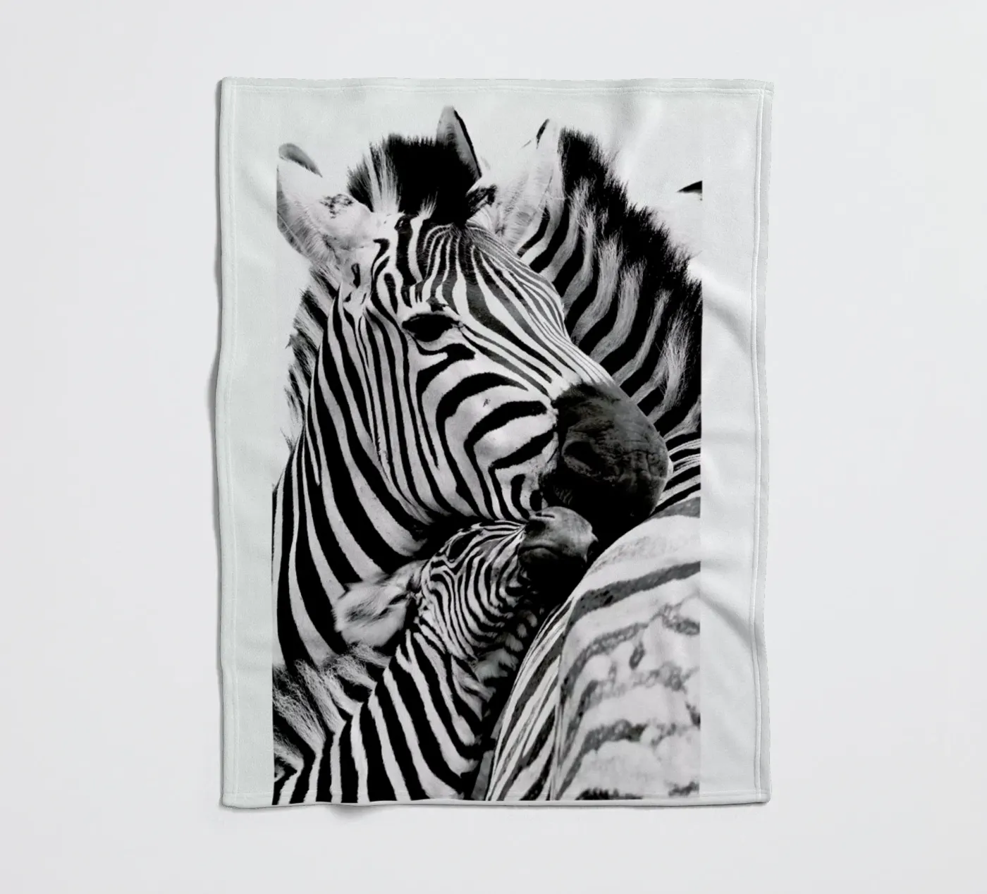 Zebras Fleecedecke von Natural Kingdom