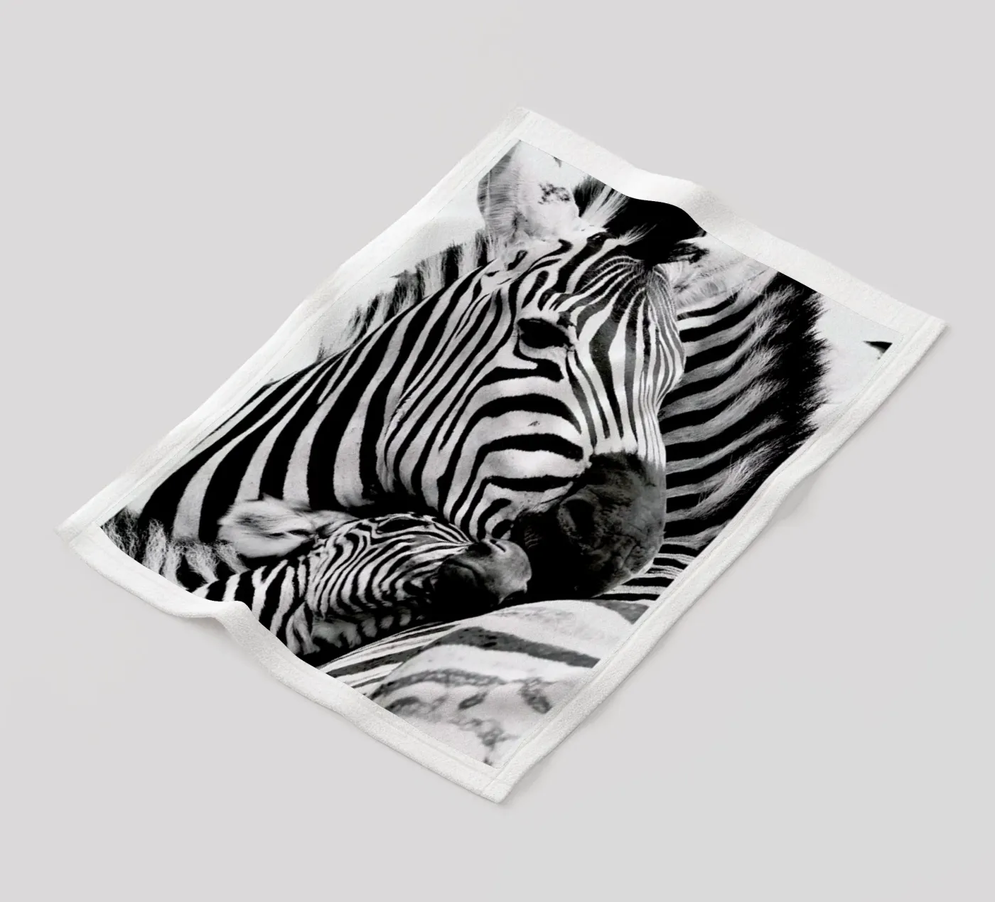 Zebras fleecedeken van Natural Kingdom