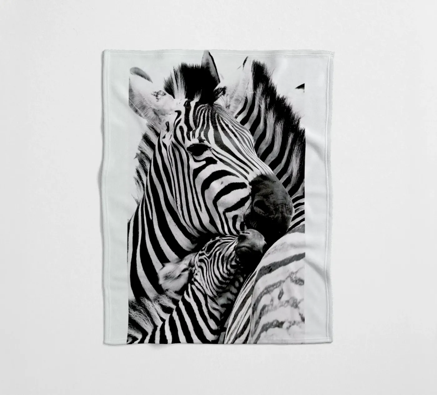 Zebras Fleecedecke von Natural Kingdom