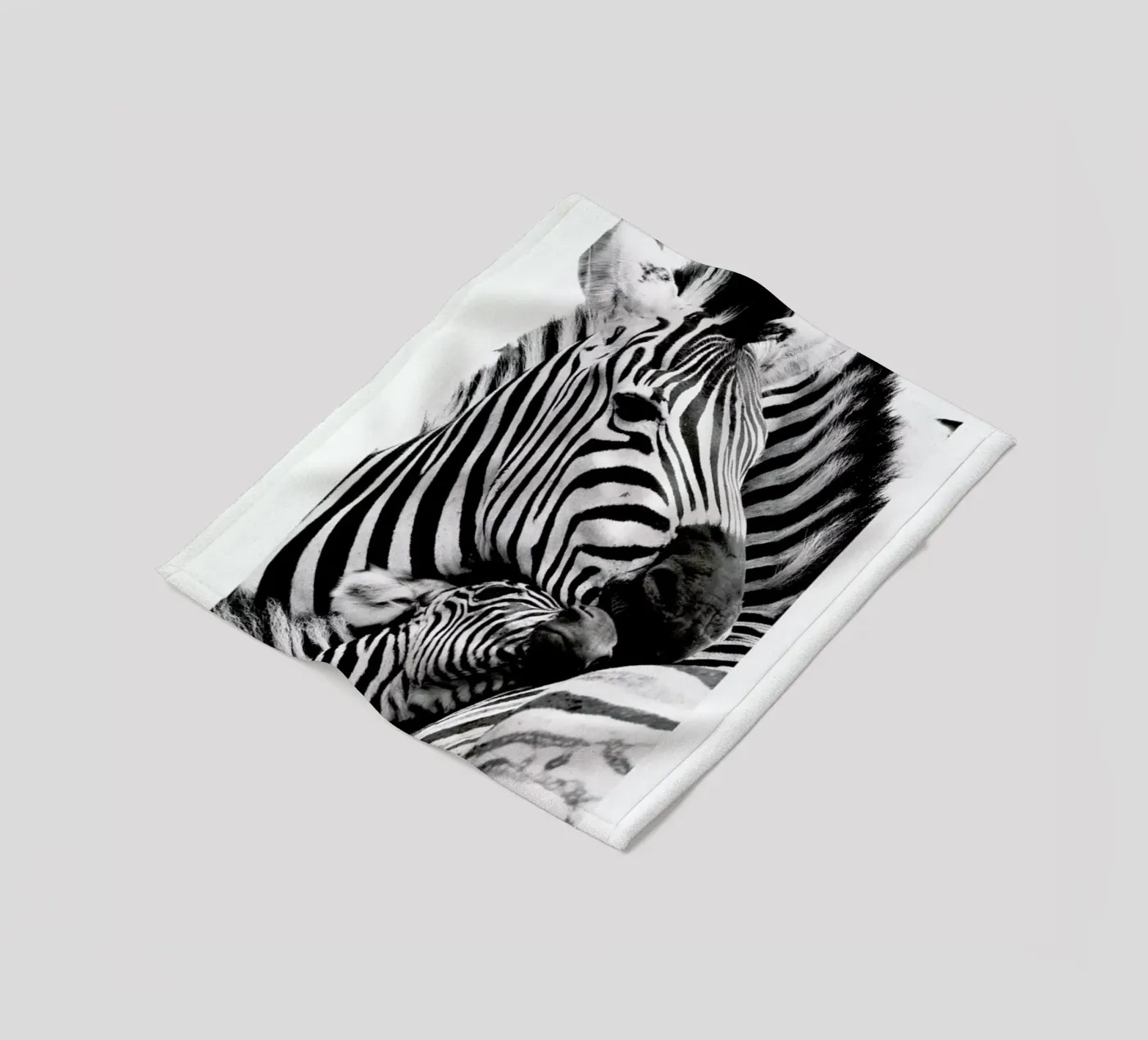 Zebras Fleecedecke von Natural Kingdom
