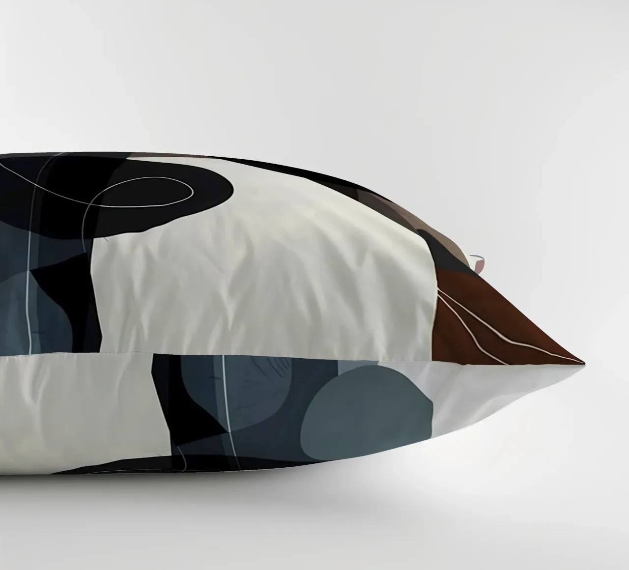 Modern abstract 89 decorative cushion by Aiden Garcia