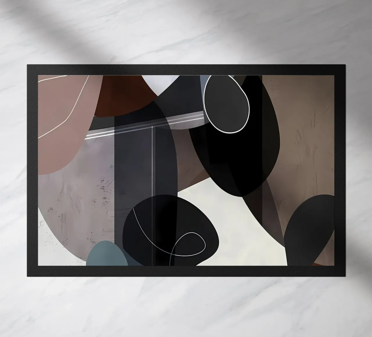 Modern abstract 89 deurmat van Aiden Garcia