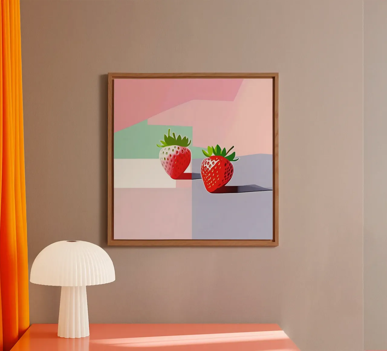 Fragole_stile_A_3 alluminio dibond da Pink- und LoveArt by LK