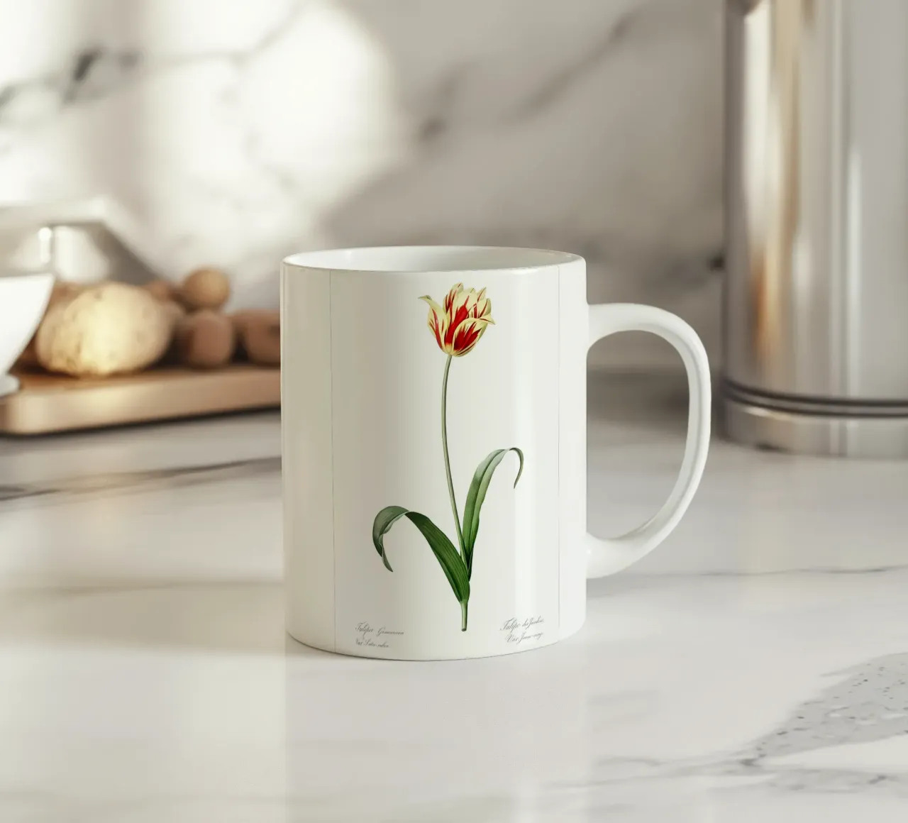 Liliaceae 1805 HQ Orig tazza in ceramica da Nicholas Campbell