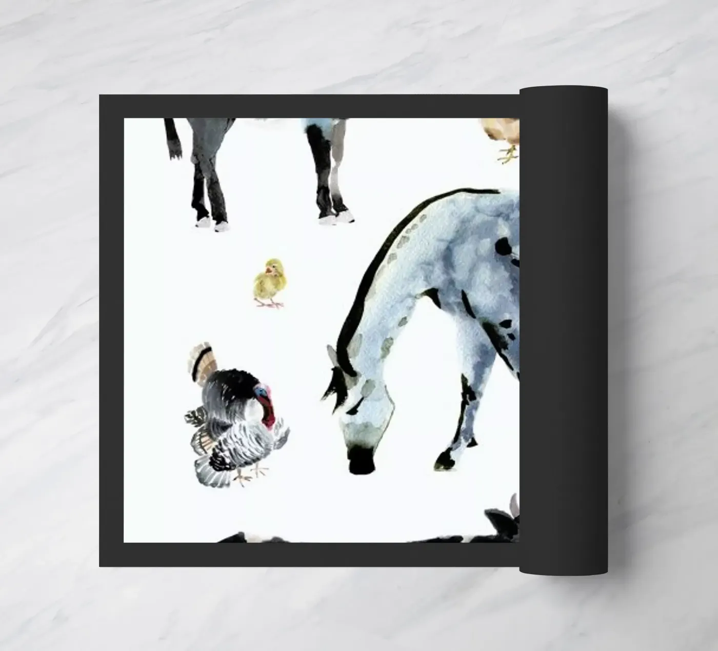 Farm Animals zerbino da Little Flourishes