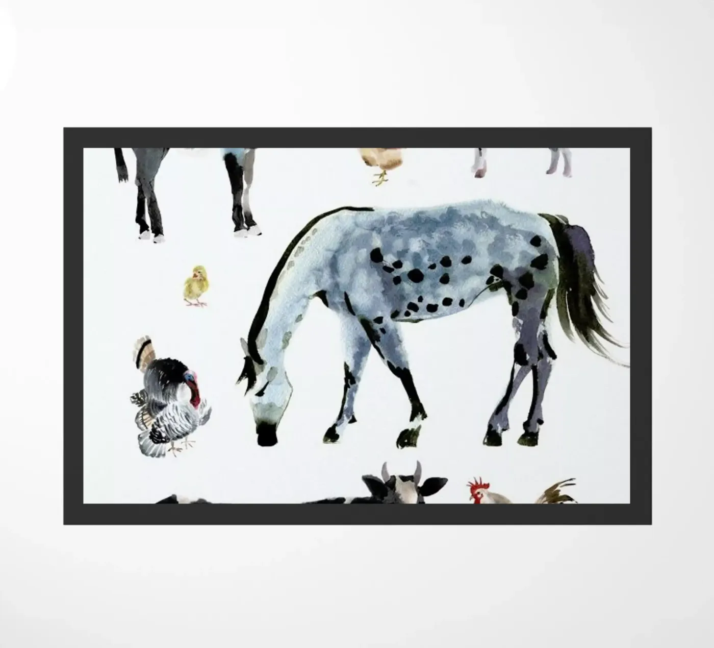 Farm Animals zerbino da Little Flourishes