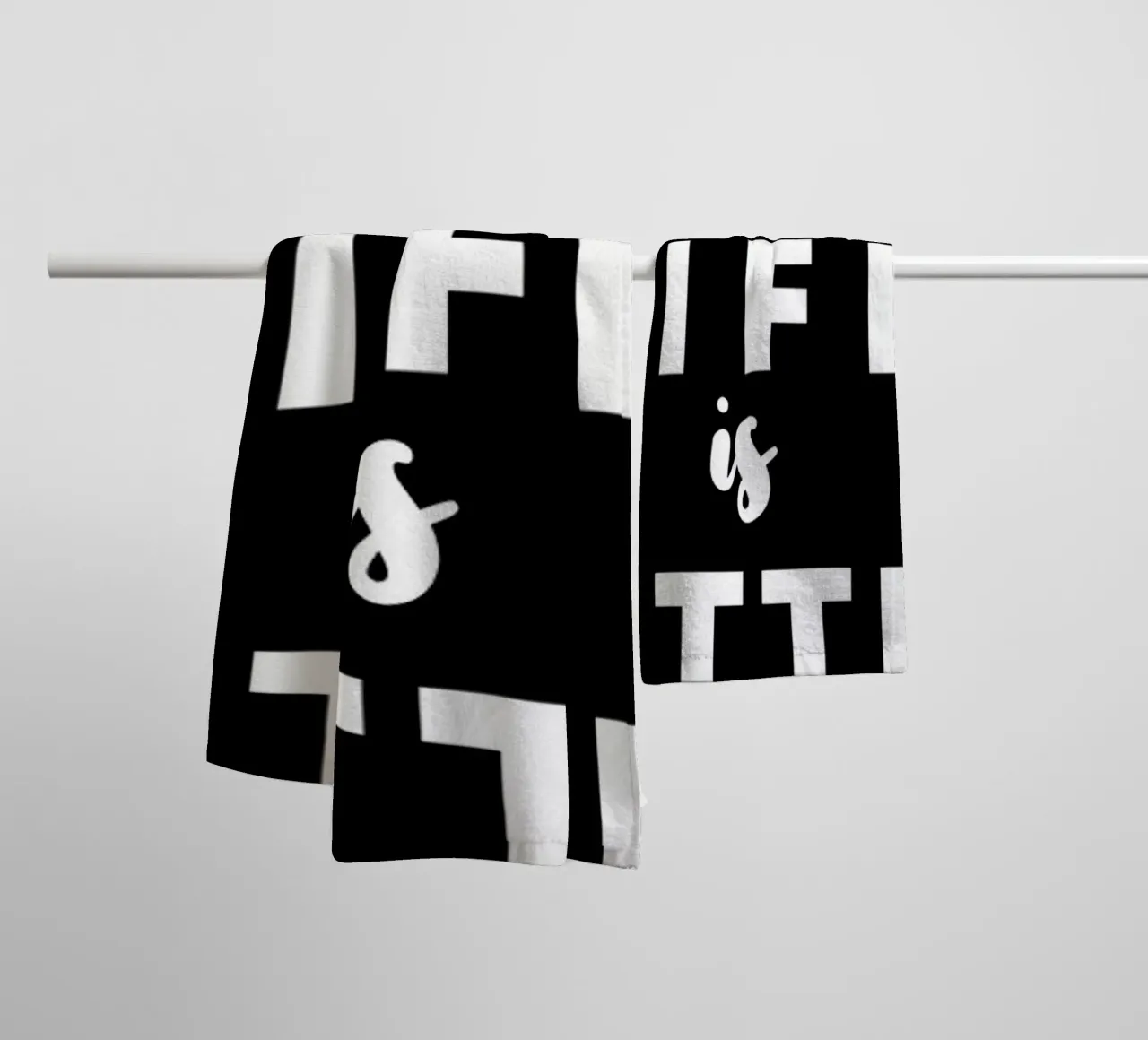 Cats Life Is Better 10 towel by Bartosz Powalka