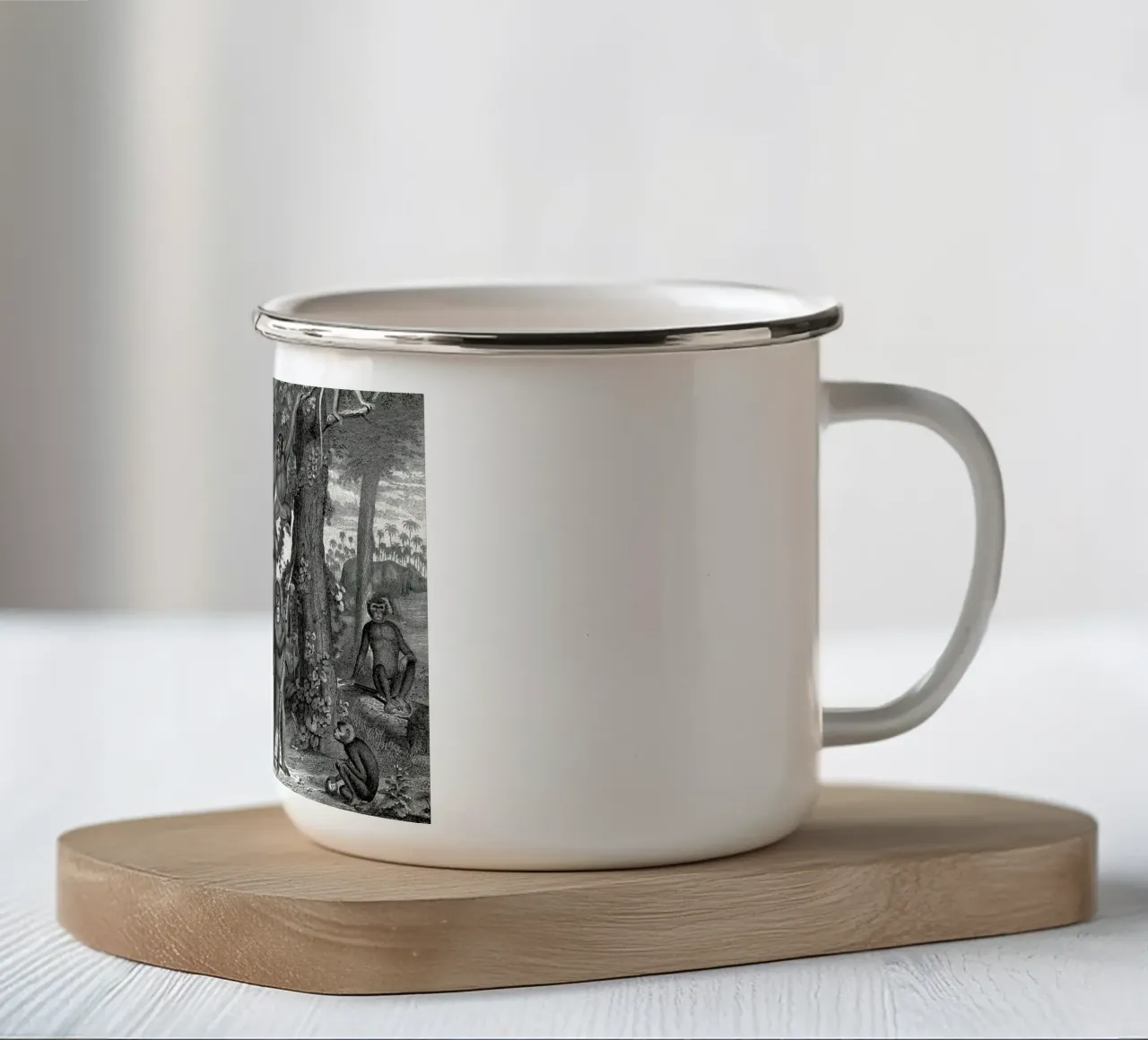 Jungle Family tazza in smalto da Astër