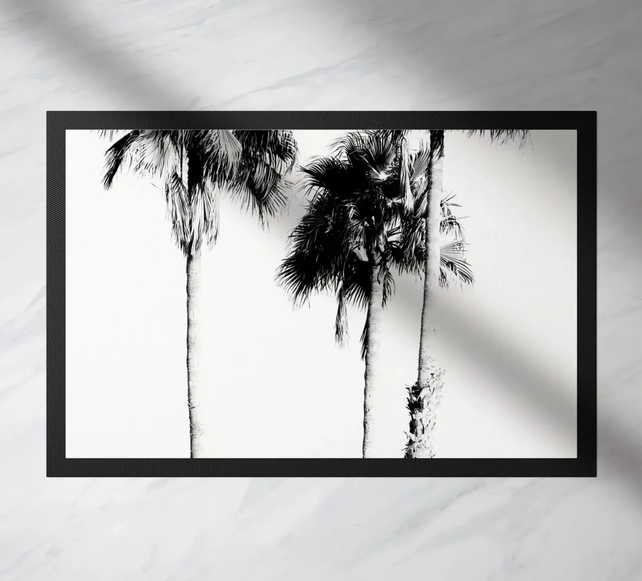 Palme Nero Bianco 5 zerbino da Matthew Katz