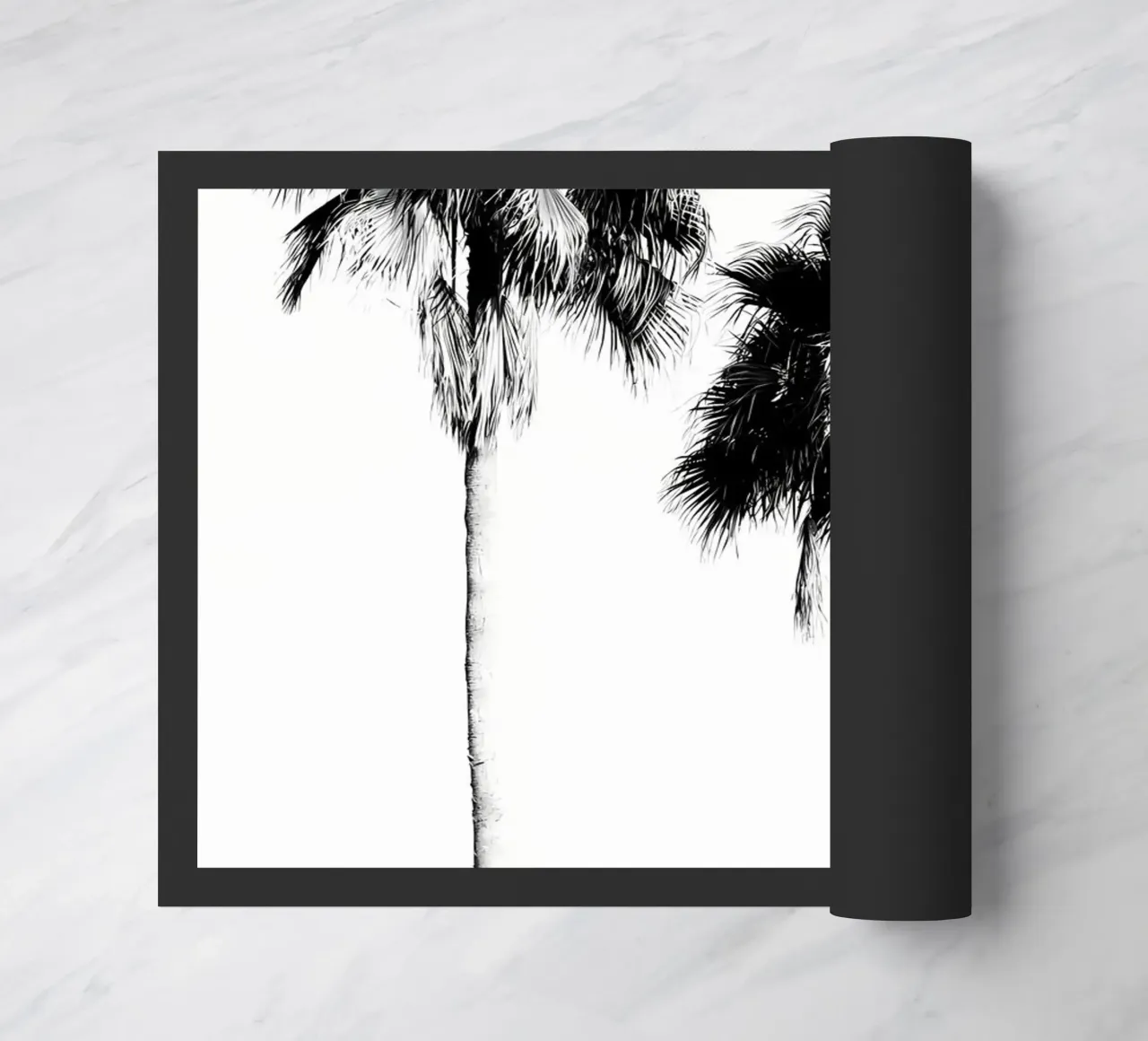 Palme Nero Bianco 5 zerbino da Matthew Katz