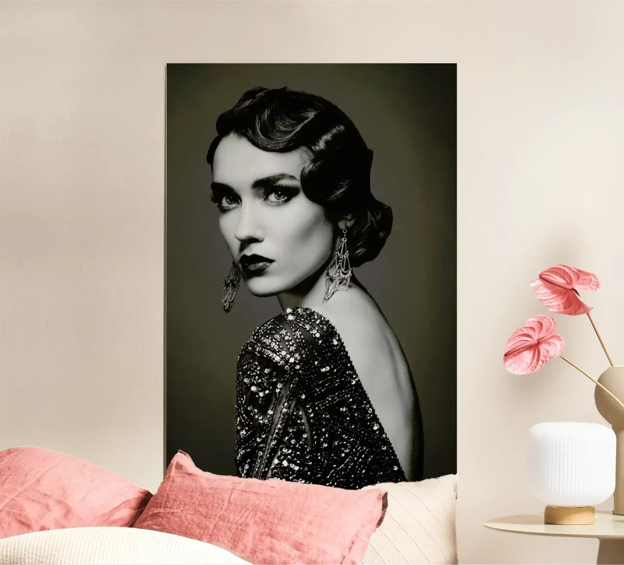 Haute Couture poster con telaio in legno da Runway Collective
