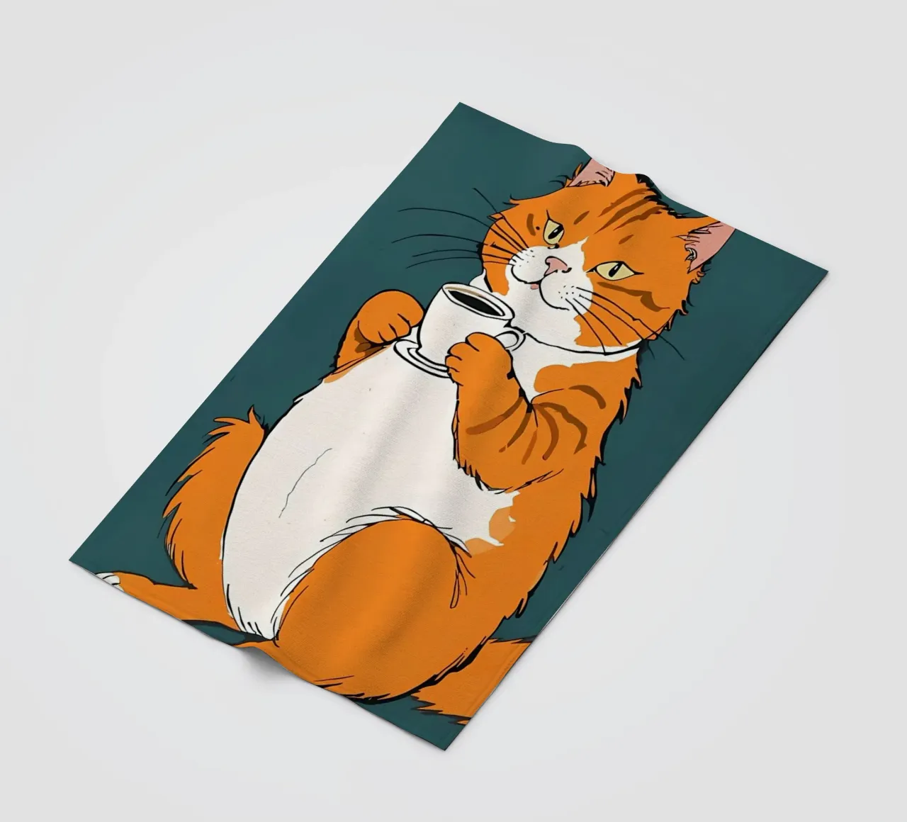 Tazze da caffè per gatti coperta in pile da Bartosz Powalka