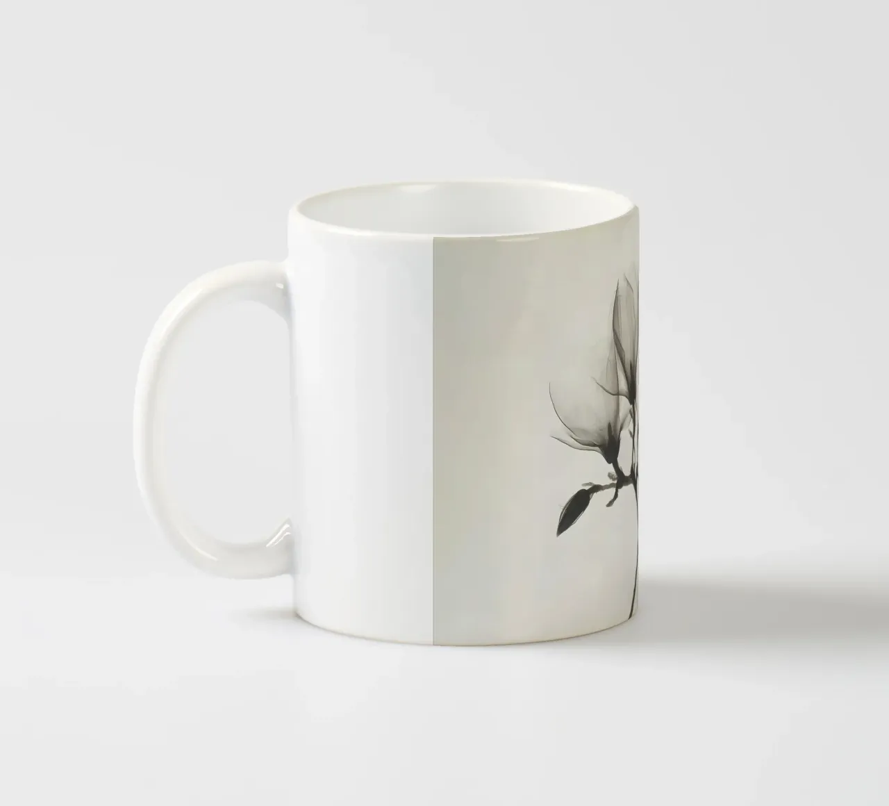 Magnolia Branch tazza in ceramica da Nicholas Campbell