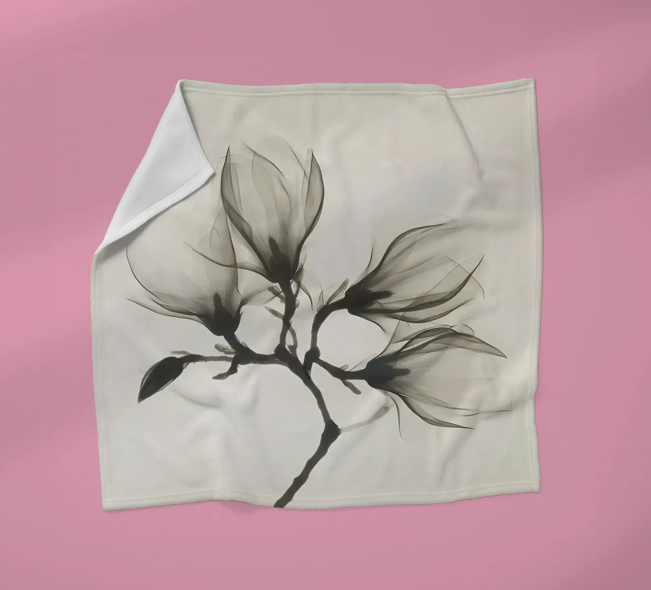 Magnolia Branch coperta in pile da Nicholas Campbell