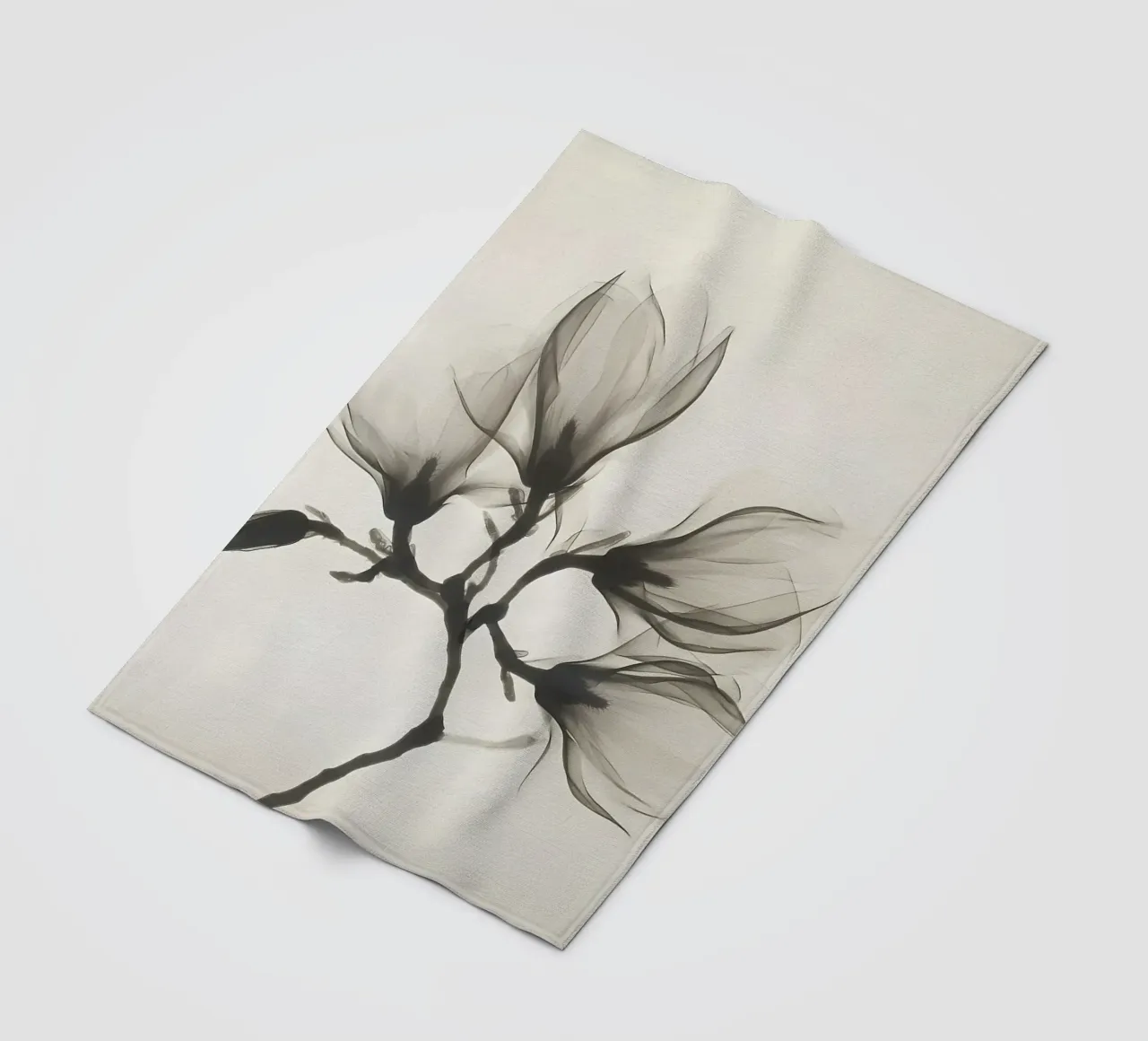 Magnolia Branch coperta in pile da Nicholas Campbell