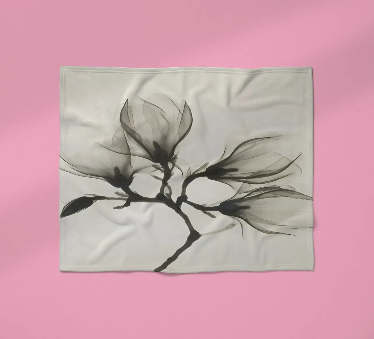 Magnolia Branch coperta in pile da Nicholas Campbell