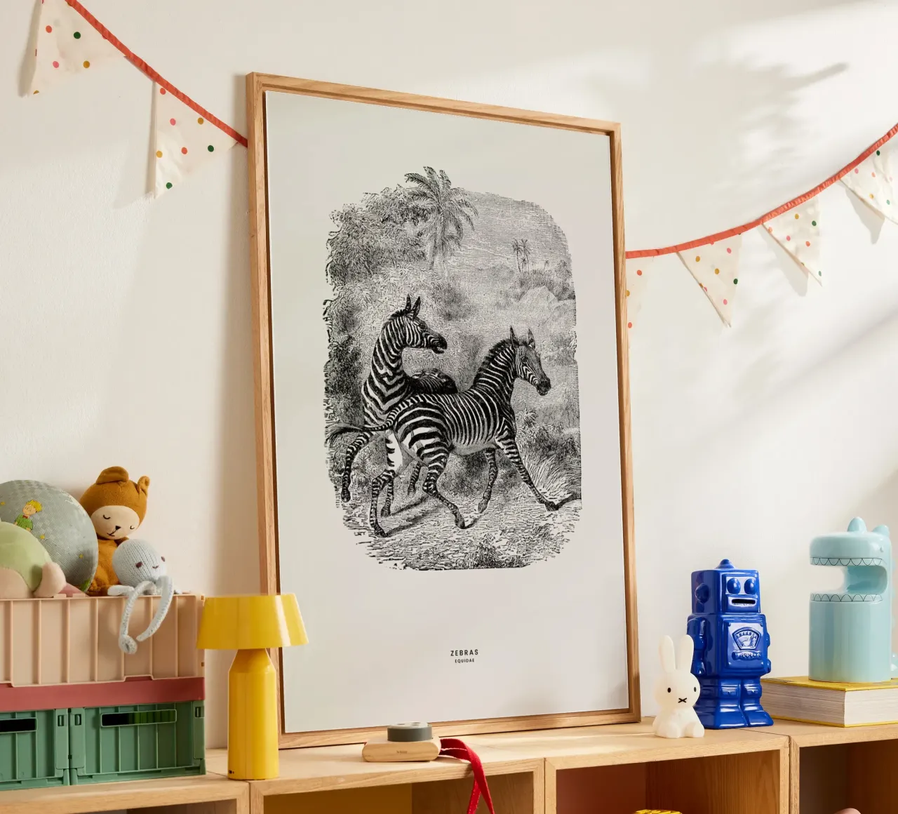 Zebras plexiglass da Flora & Fauna