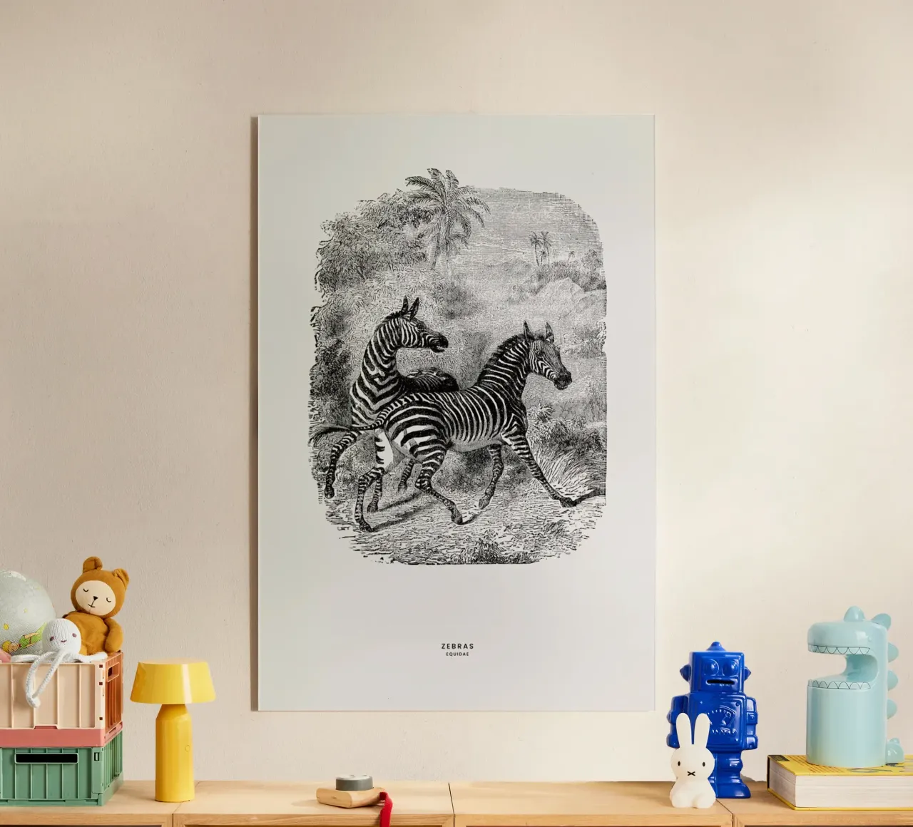 Zebras plexiglass da Flora & Fauna