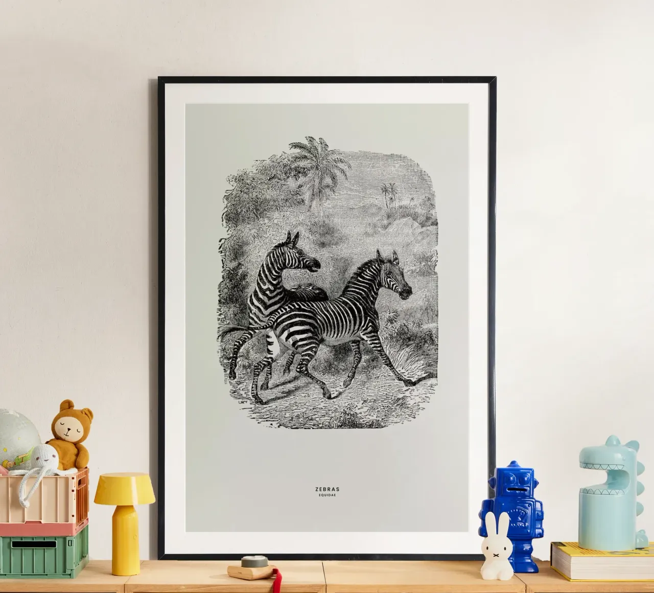 Zebras poster da Flora & Fauna