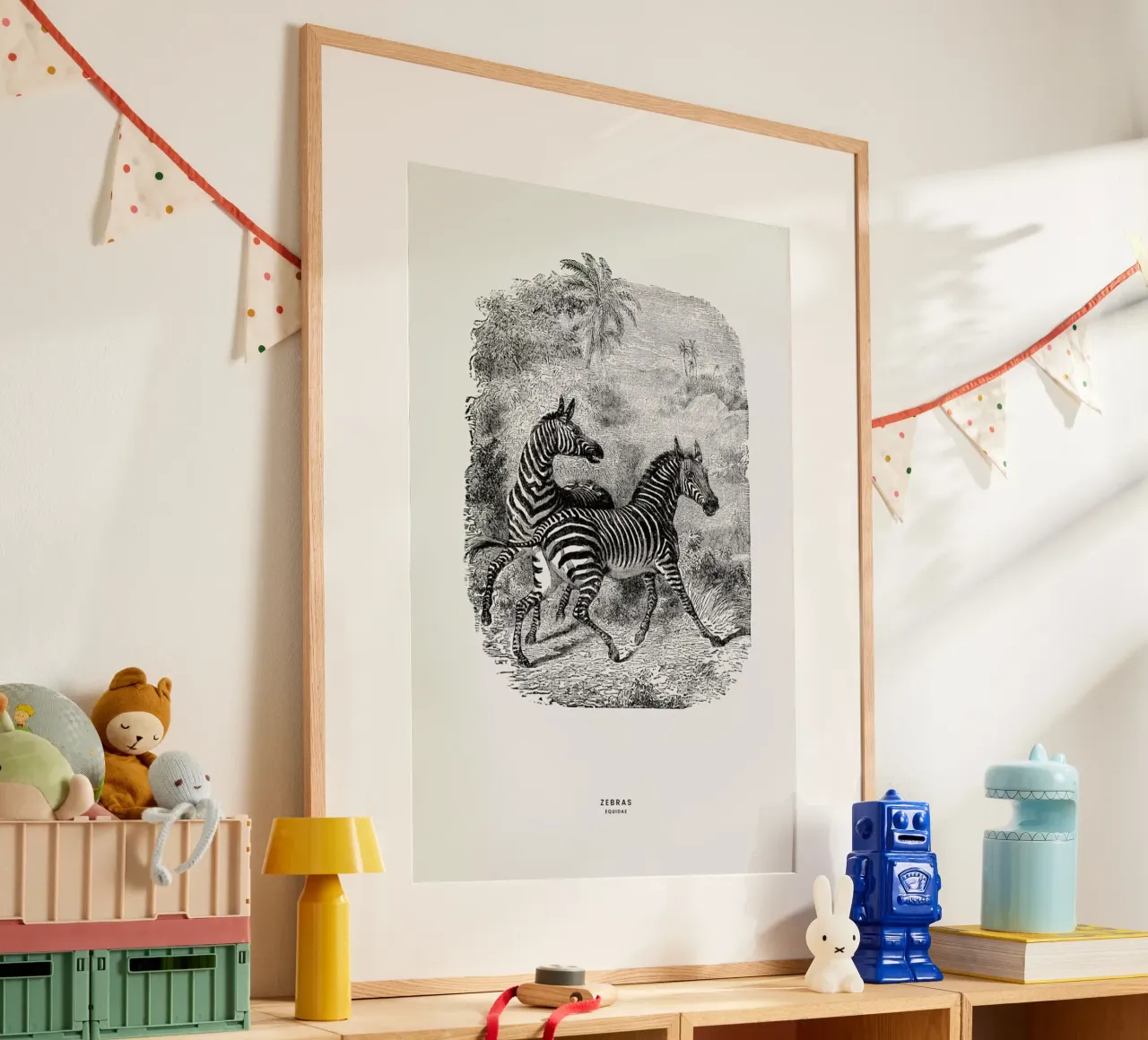 Zebras poster da Flora & Fauna