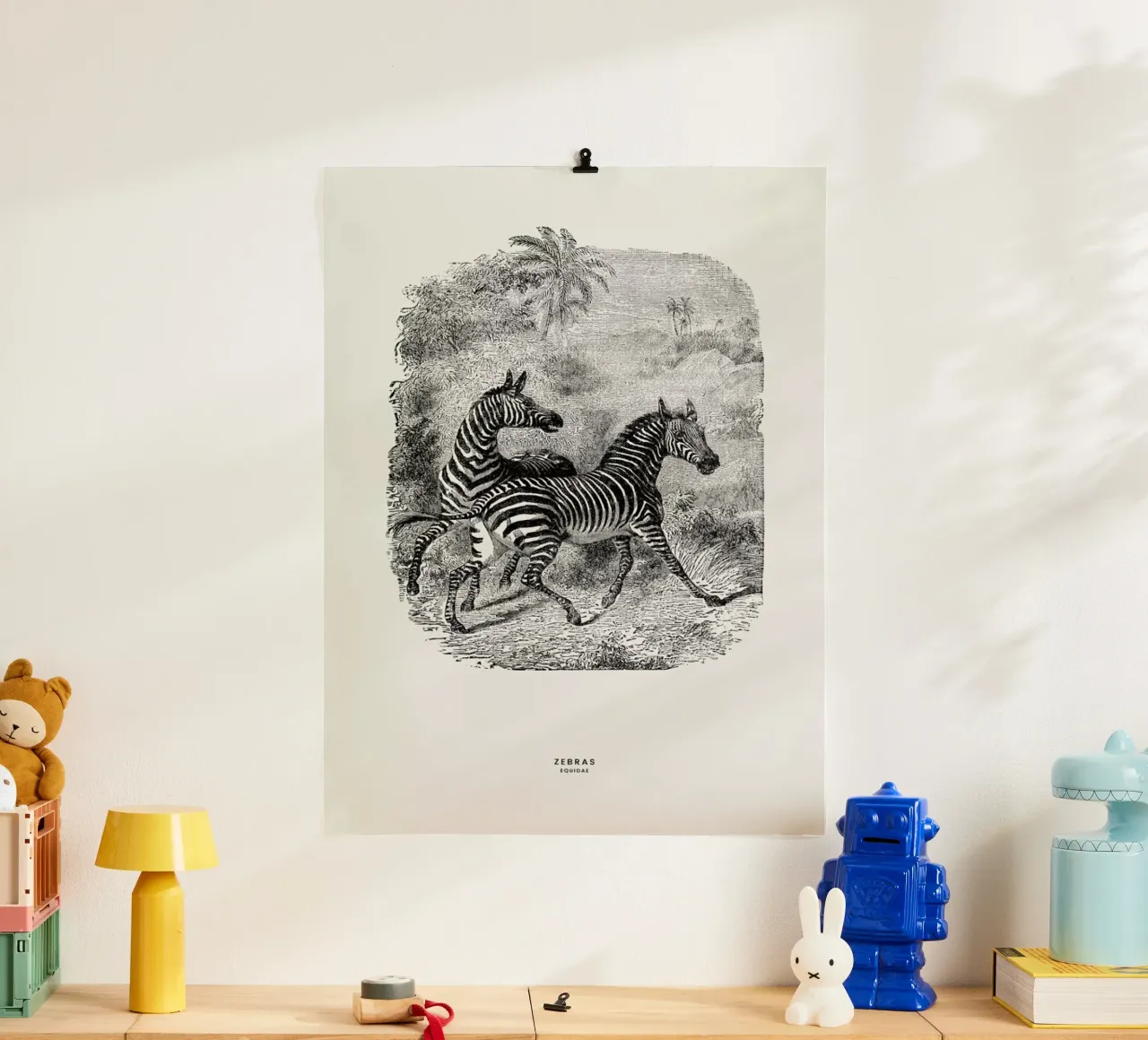 Zebras poster da Flora & Fauna