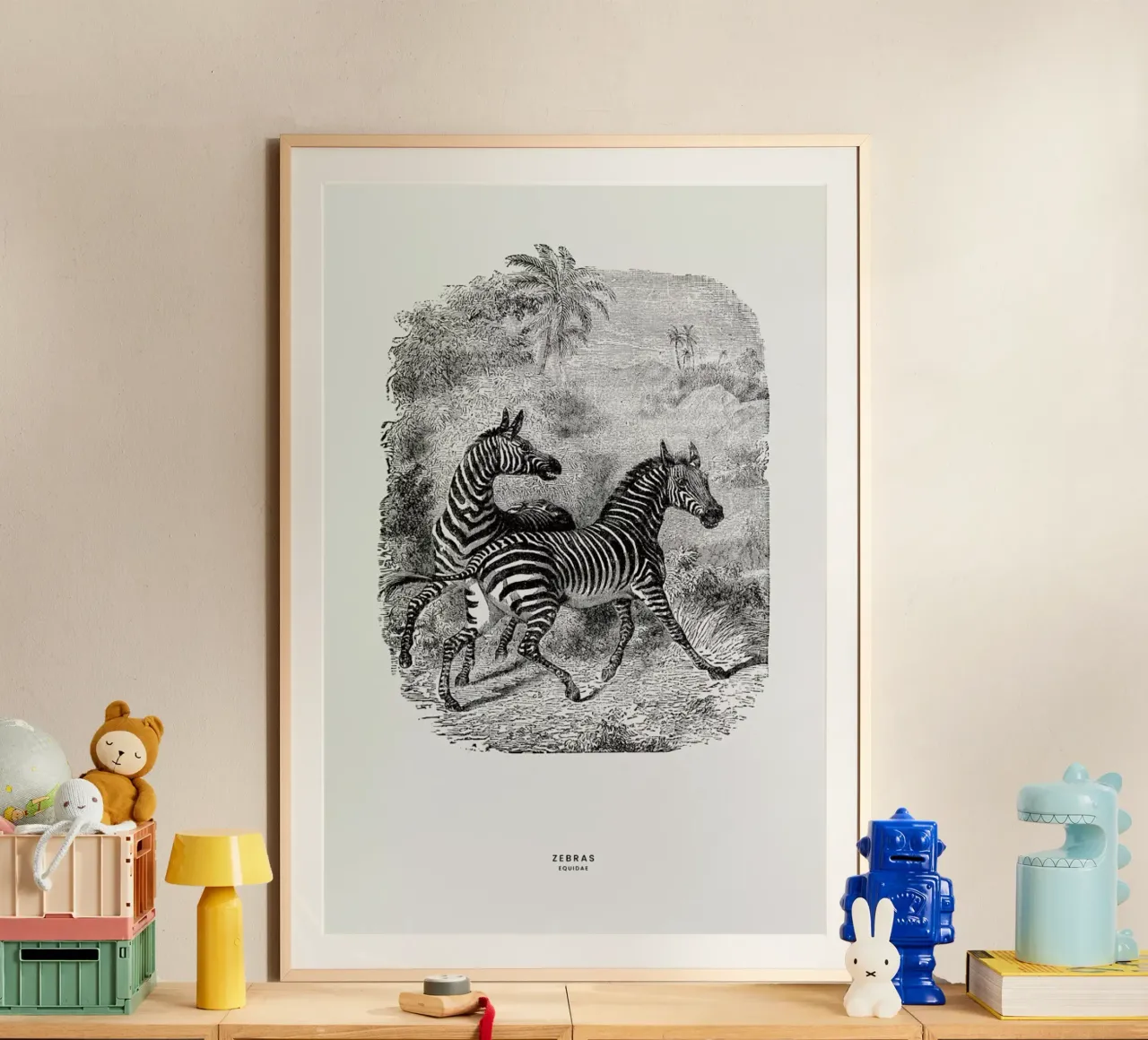 Zebras poster da Flora & Fauna