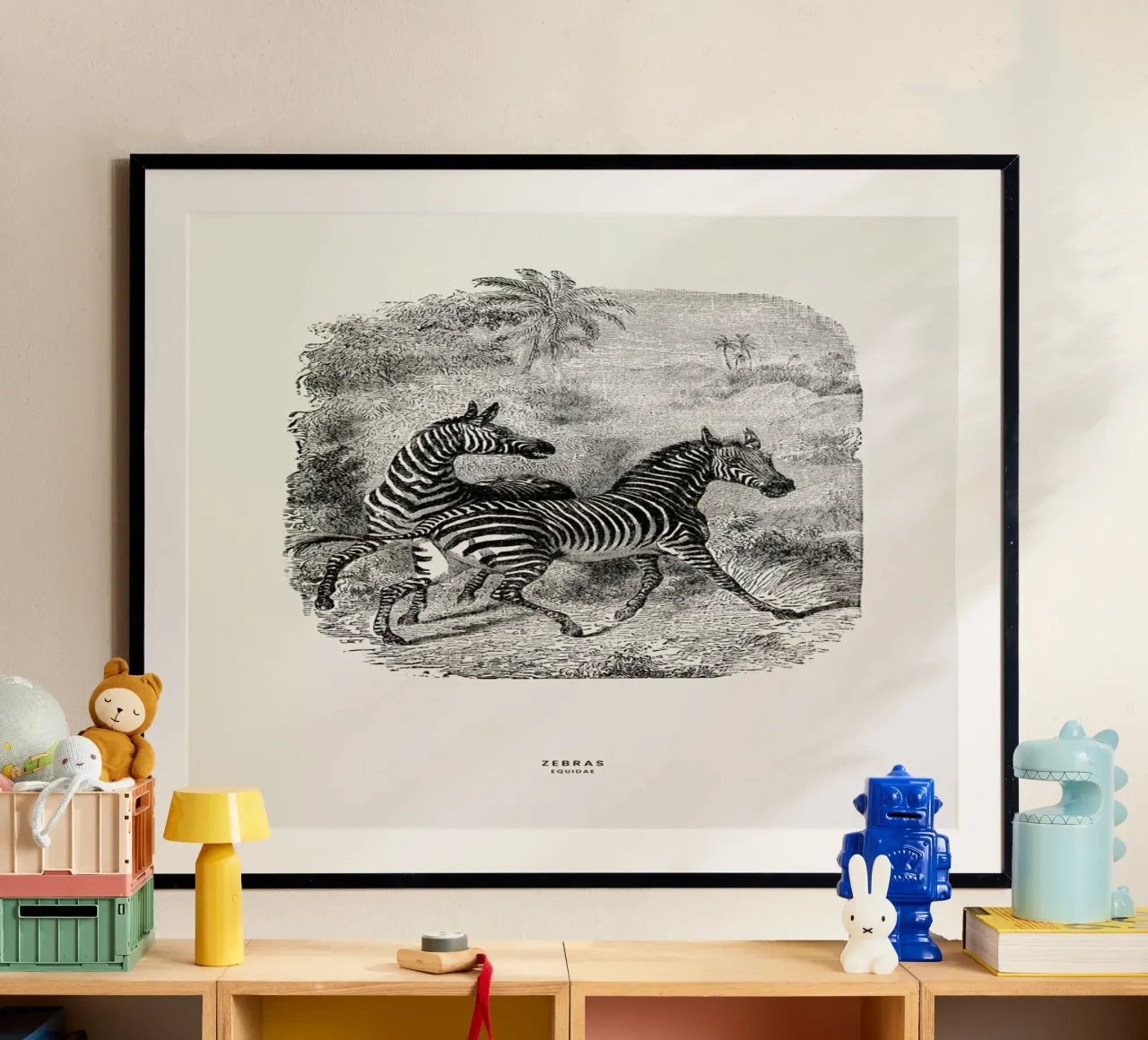 Zebras poster da Flora & Fauna