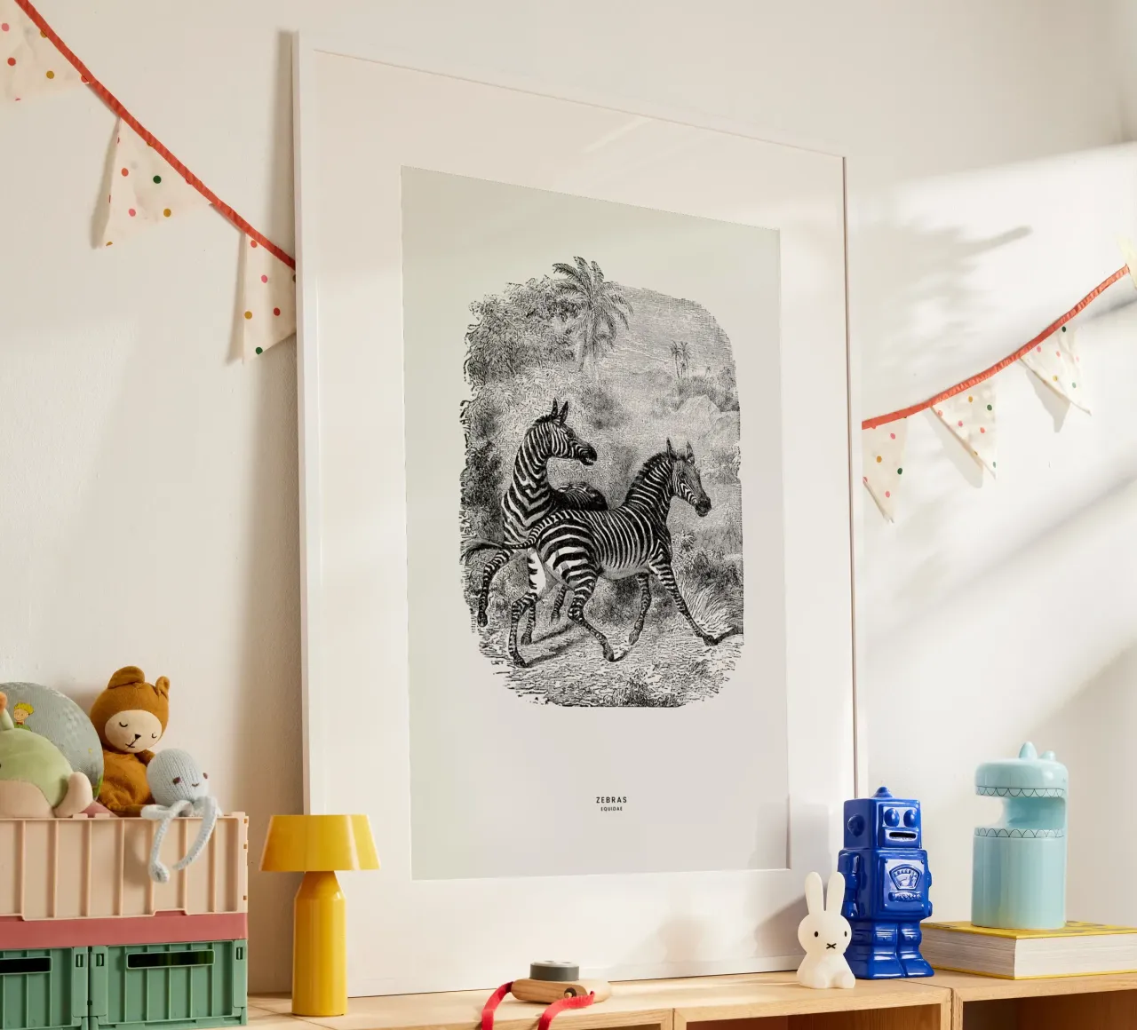 Zebras poster da Flora & Fauna