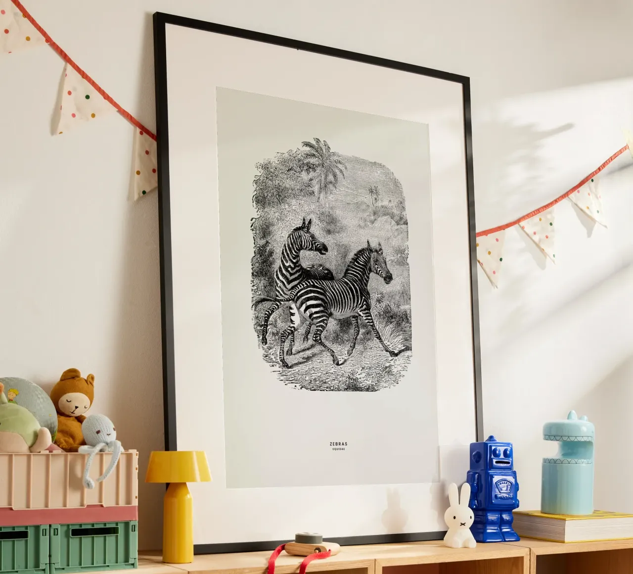 Zebras poster da Flora & Fauna