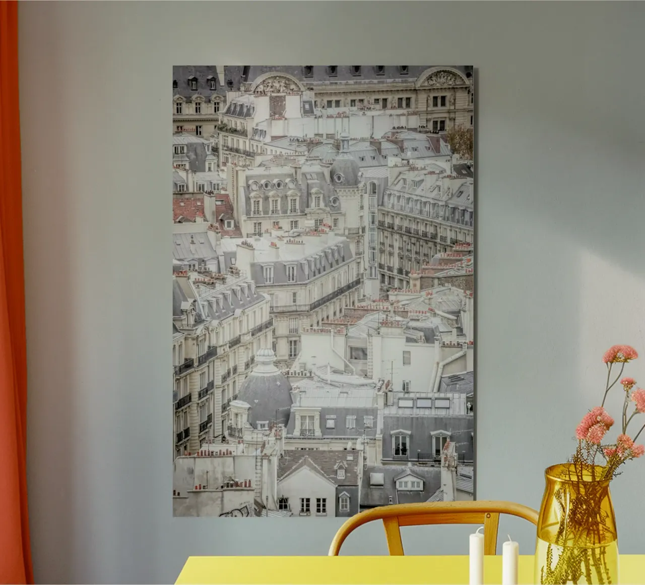 Rooftops Of Paris alluminio dibond da Magdalena Martin Photography