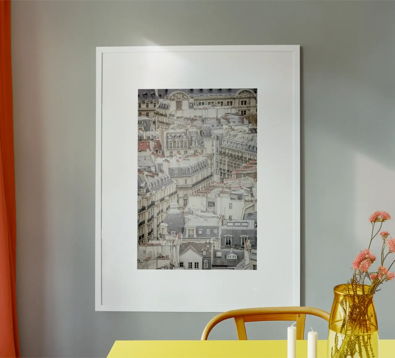 Rooftops Of Paris carta hahnemühle da Magdalena Martin Photography