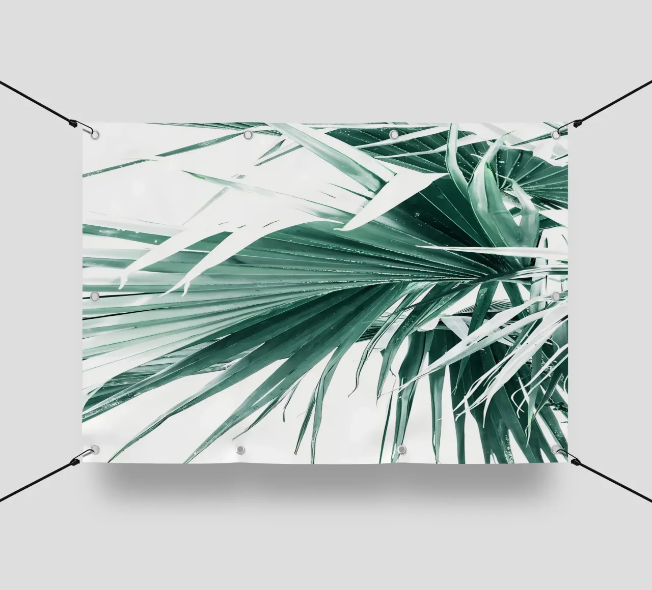Palm Leaves II pvc cover by Matthew Katz