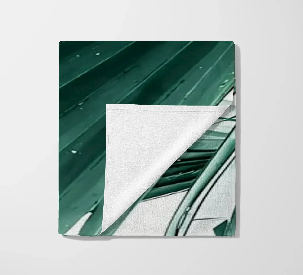 Palm Leaves II beach towel by Matthew Katz