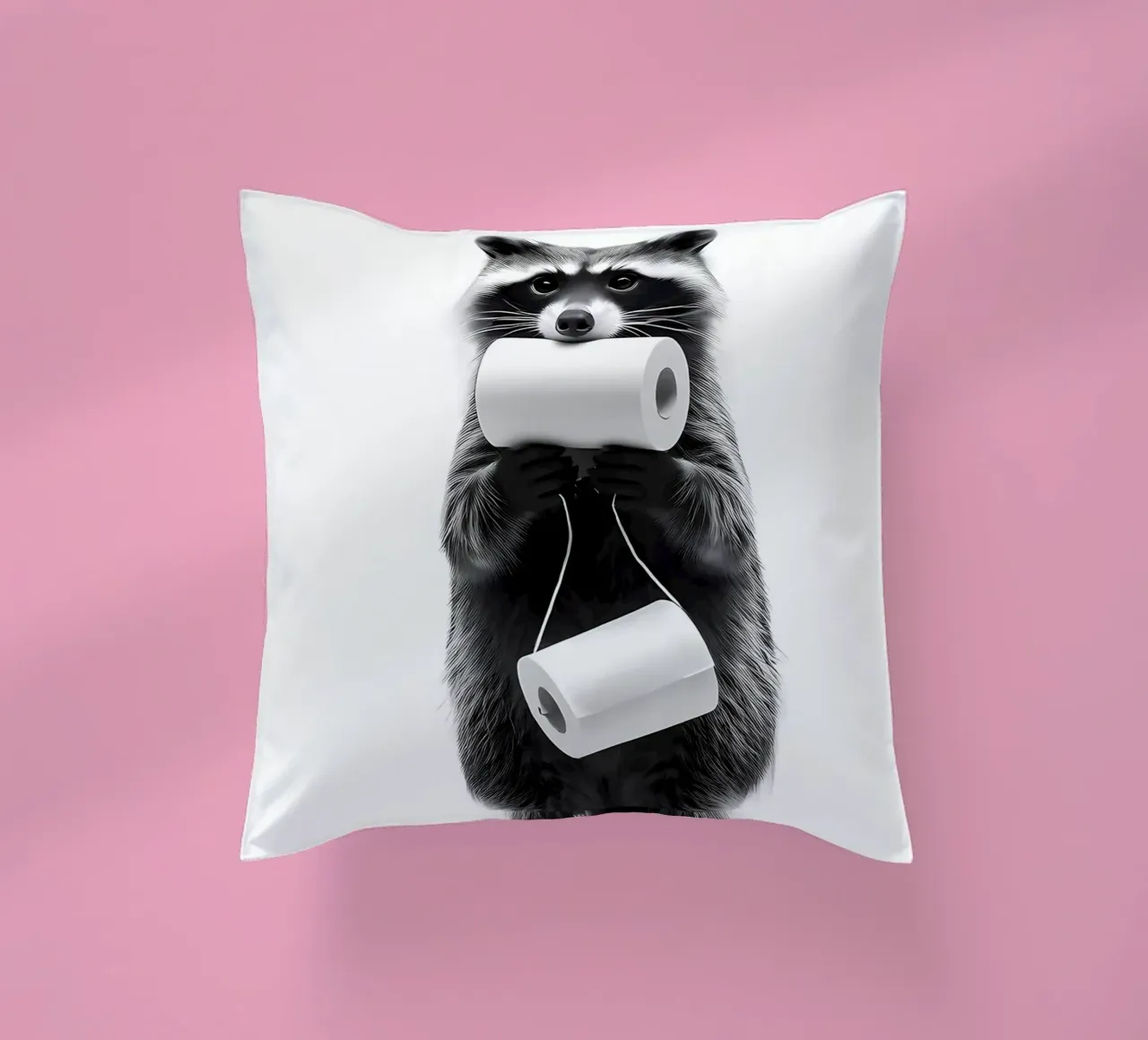Animale procione Bagno cuscino da Adrian Patel