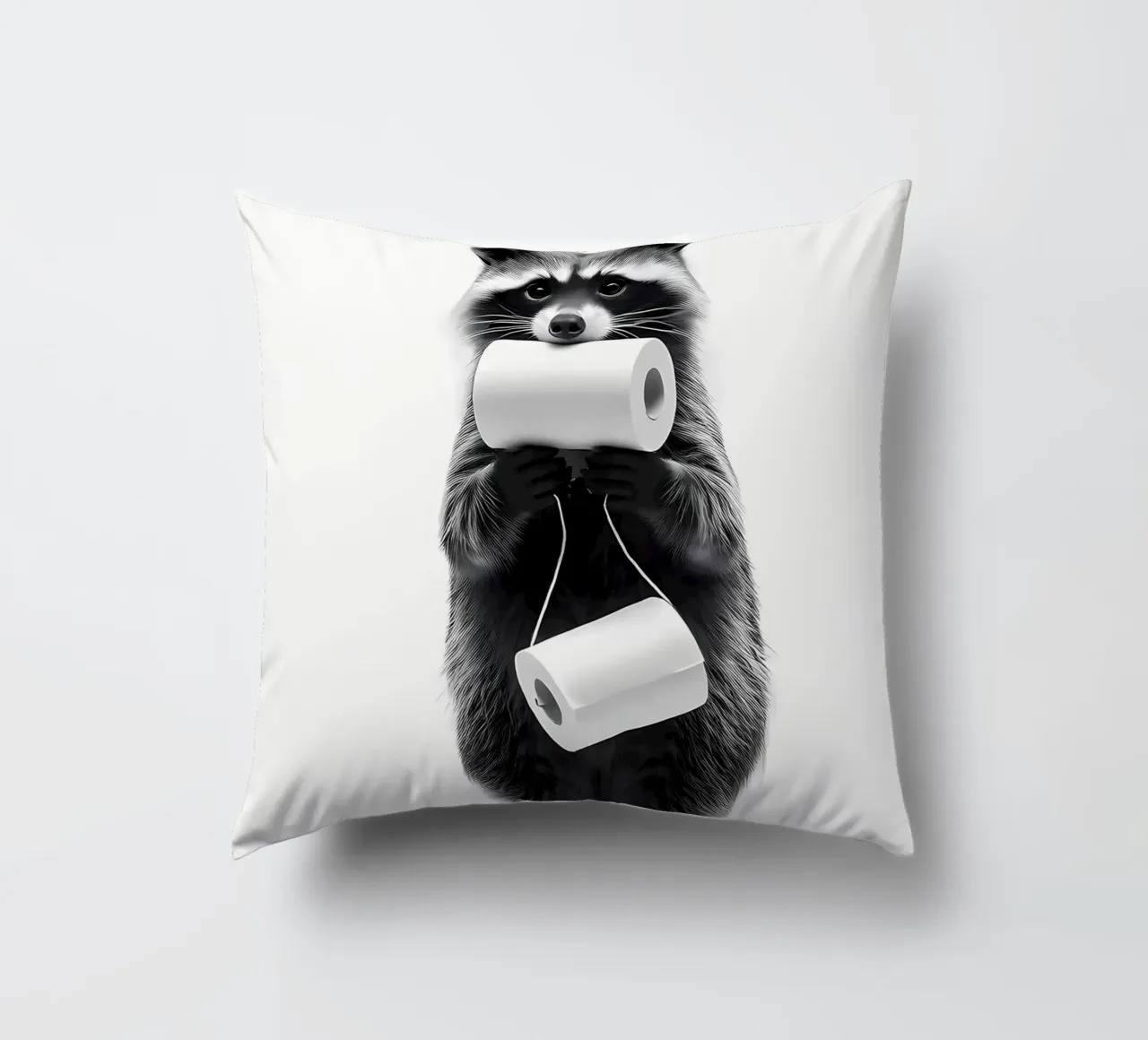 Animale procione Bagno cuscino da Adrian Patel