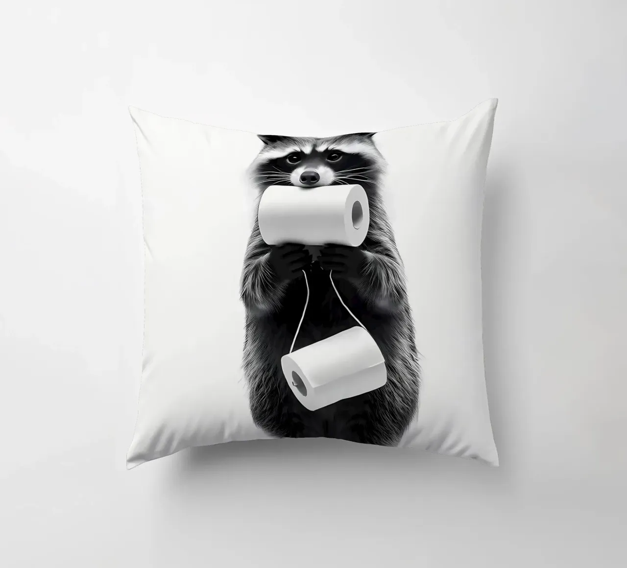 Animale procione Bagno cuscino da Adrian Patel